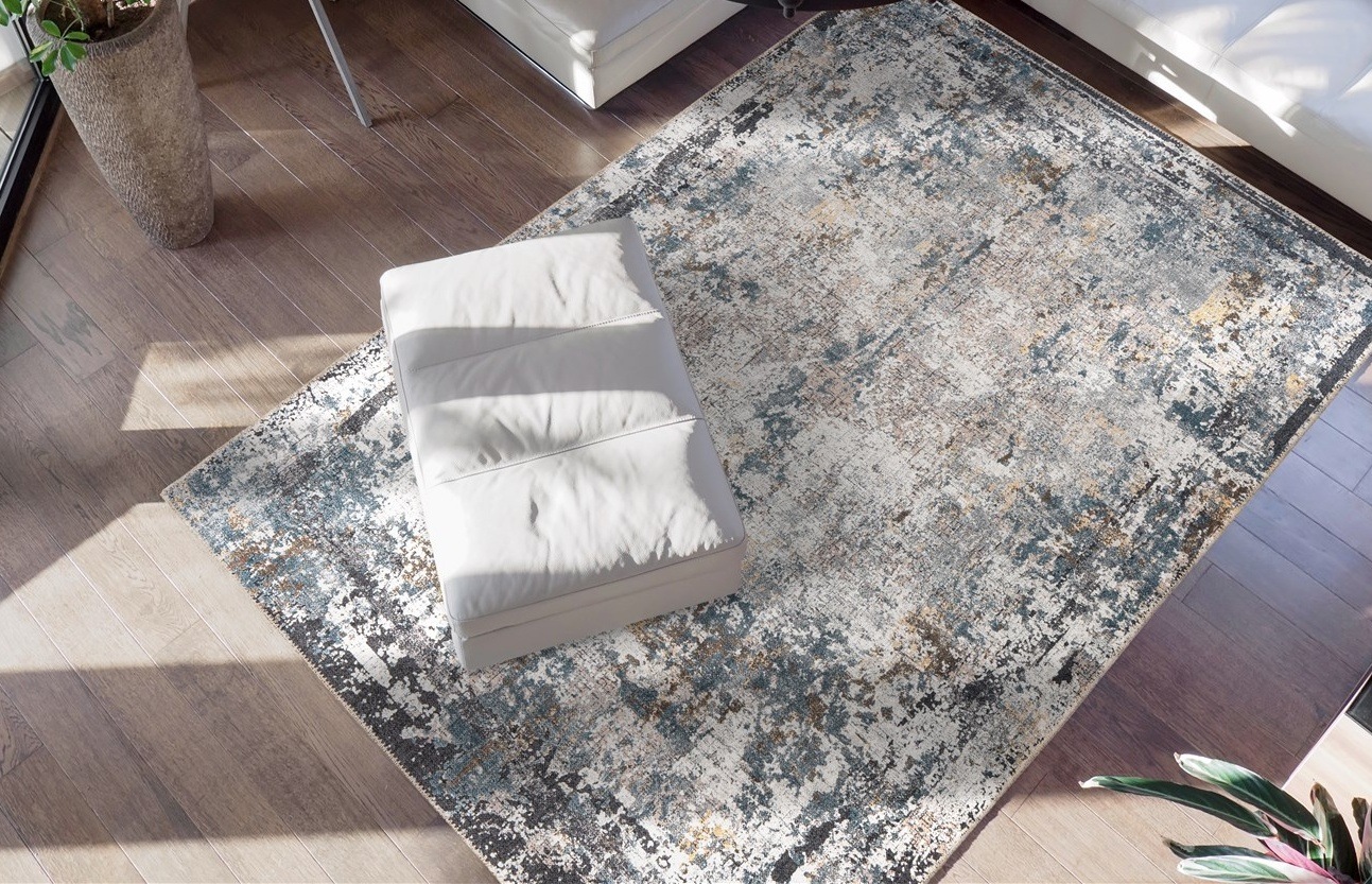 me gusta Teppich »Faye 1225«, rechteckig, 6 mm Höhe, Flachgewebe, gedruckte günstig online kaufen