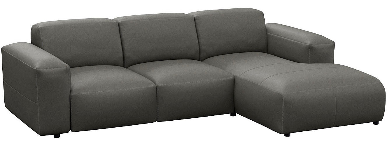 FLEXLUX Ecksofa »Lucera Chaislongue rechts oder links, L-Form, bequem«, mod günstig online kaufen