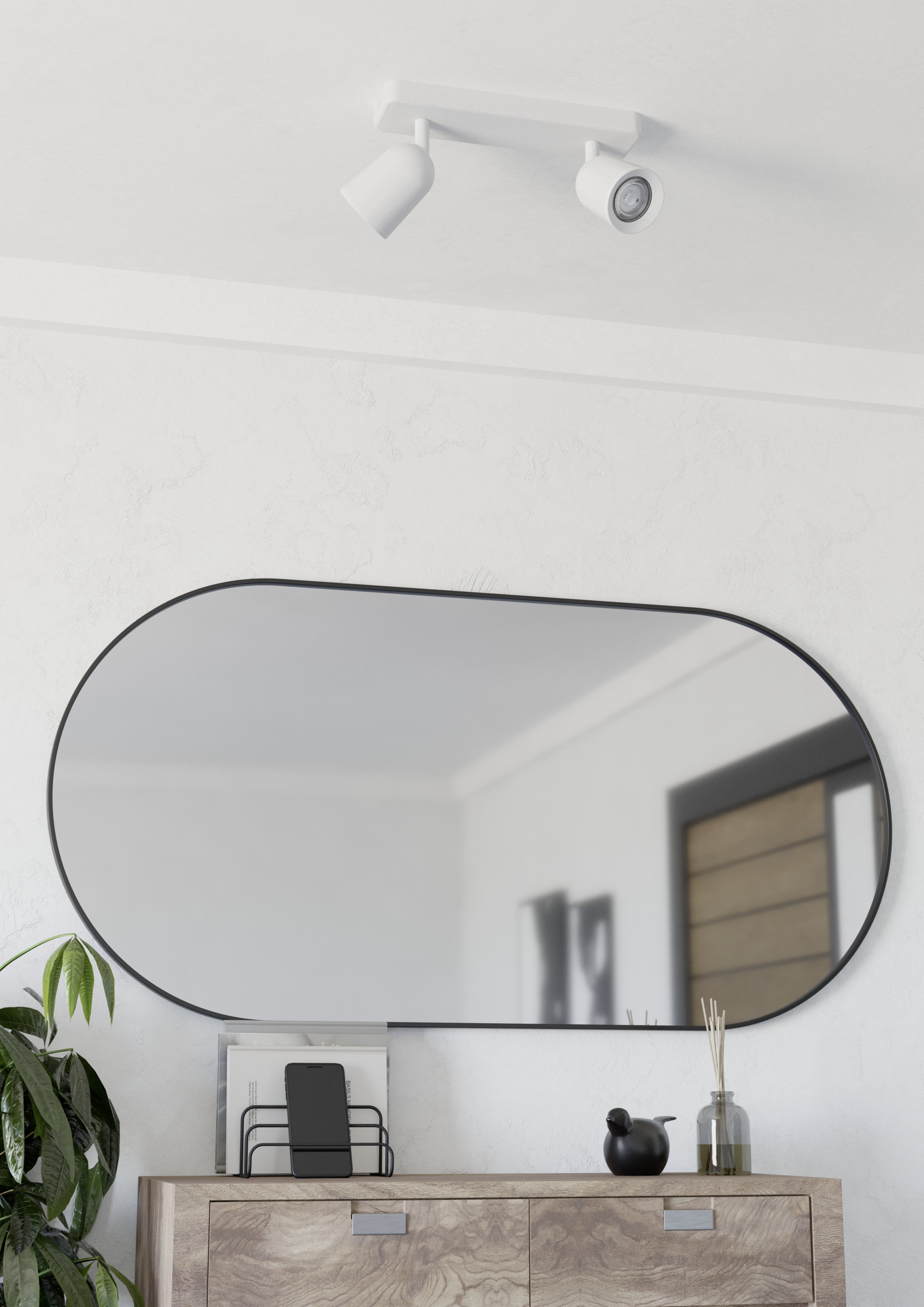 EGLO Deckenspot »CAMALDOLI Spotlampe - Stahl - GU10 - 2X10W - IP20« GU10 1 Stk. Wandleuchte, Wandspot, schwenkbar, Strahler, L30 x B4,5 x H11,5 cm