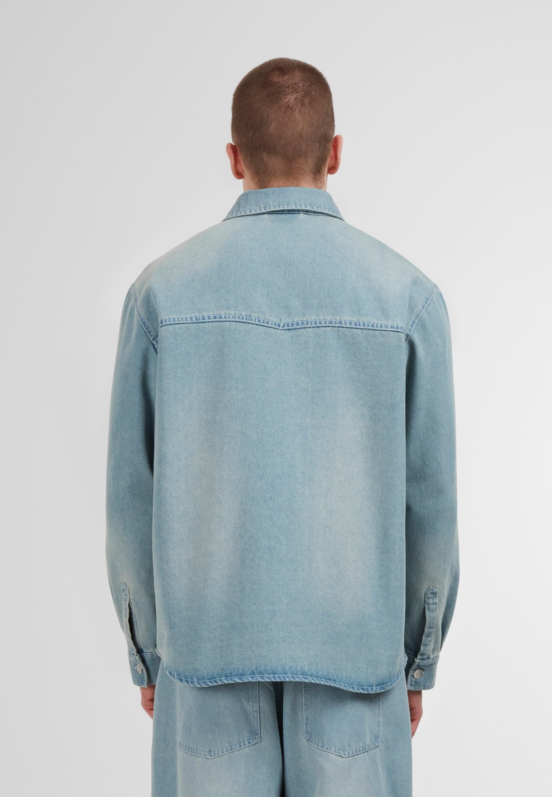 Karl Kani Langarmhemd »Karl Kani Og K Western Denim Overshirt« 1 Stk.