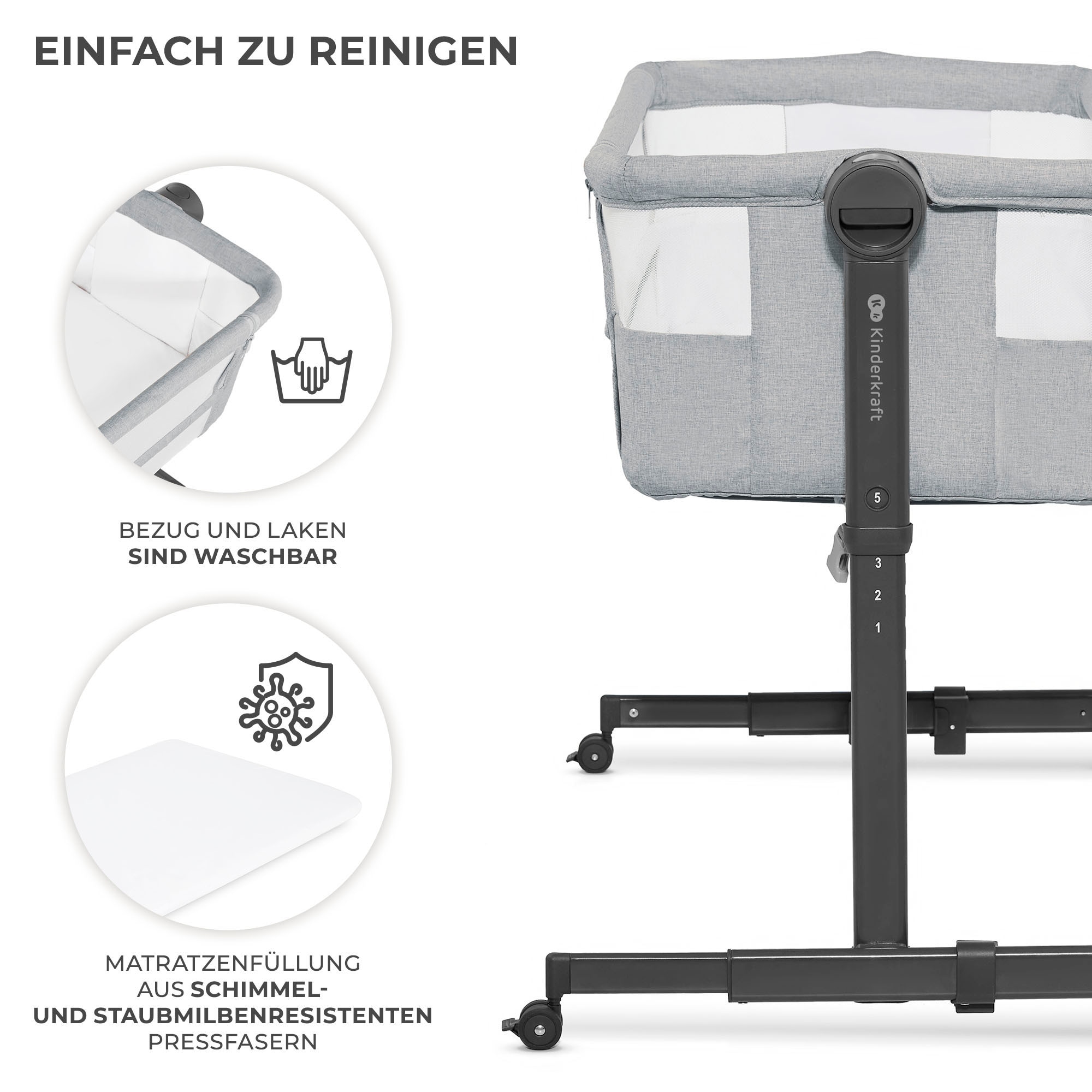 Kinderkraft Beistellbett »Neste Up 2«