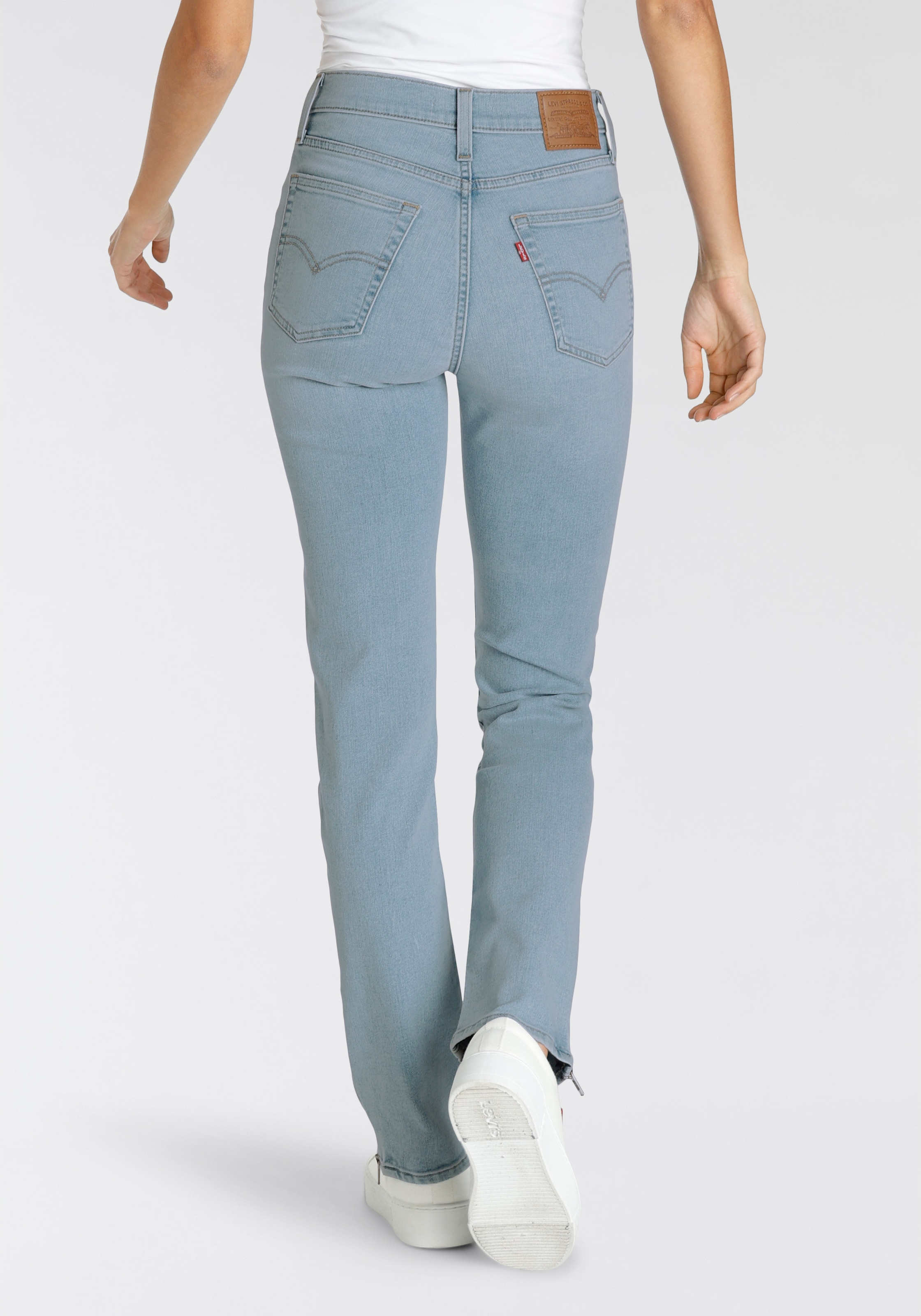 Levi's® 5-Pocket-Jeans »724 BUTTON SHANK«, mit Reisverschlussdetail am Saum