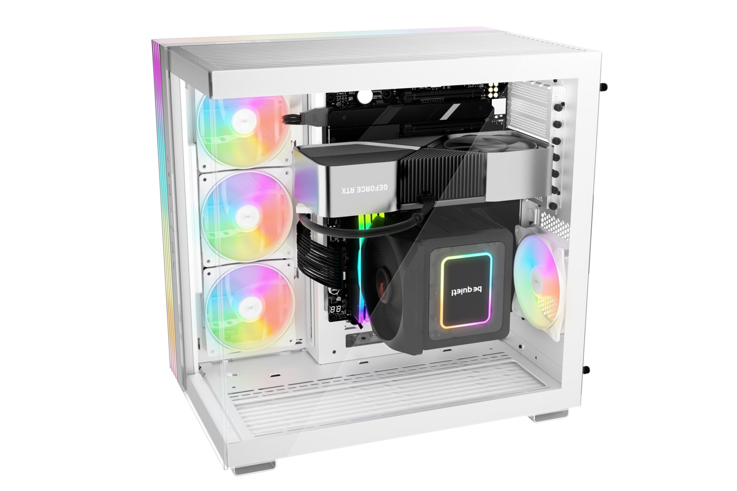 be quiet! PC-Gehäuse »LIGHT BASE 600 DX White«