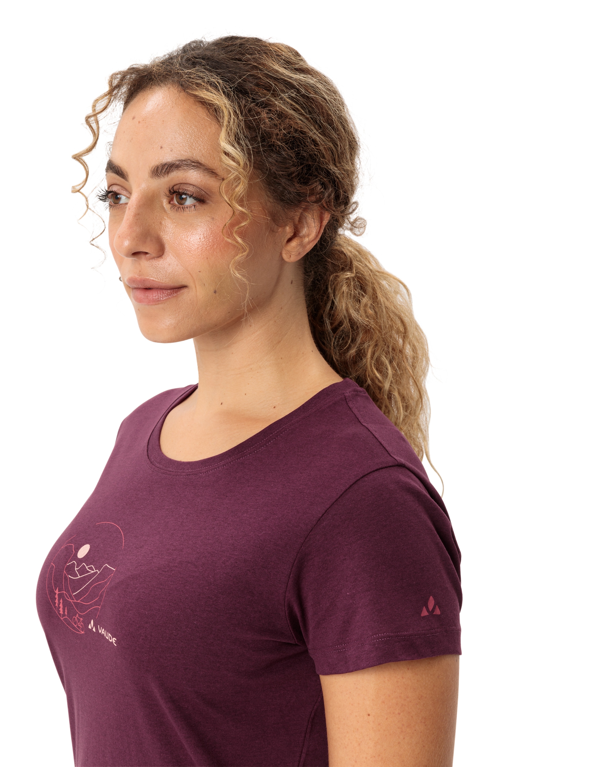 VAUDE Funktionsshirt »WOMEN'S CYCLIST T-SHIRT V«, (1 tlg.), Fahrradshirt