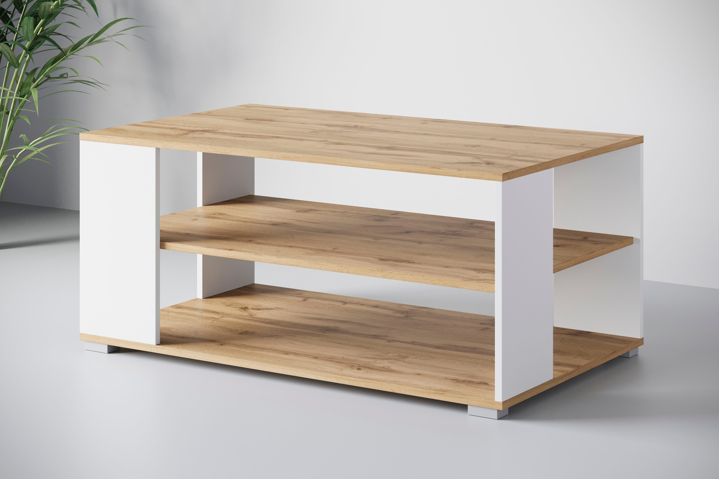 INOSIGN Couchtisch »Kenia«, (1 St.), Rechteckiger Kaffetisch, 100x66 cm, mi günstig online kaufen