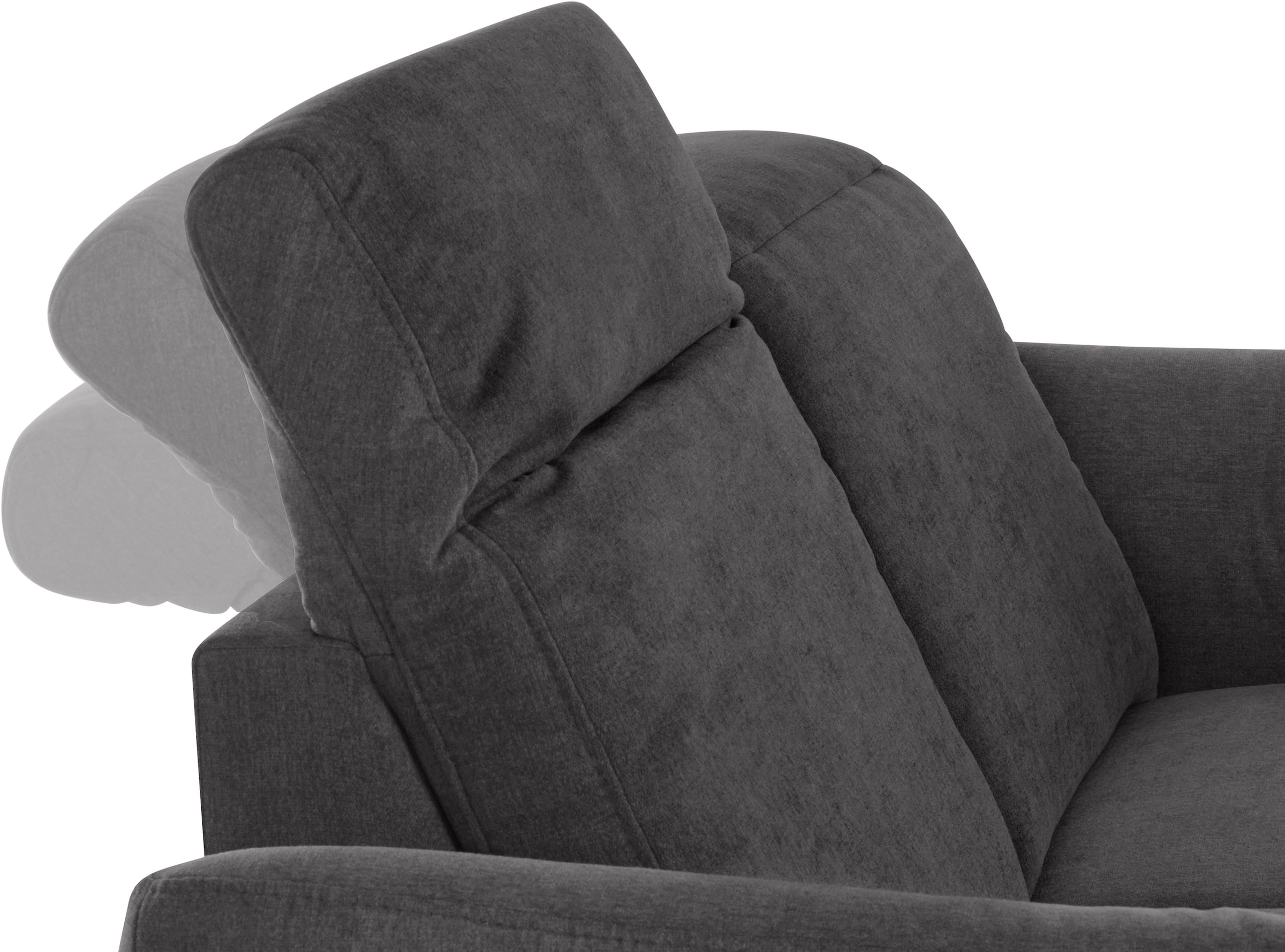 sit&more 2,5-Sitzer »Darwin«, inklusive Federkern, wahlweise mit Kopfteilverstellung