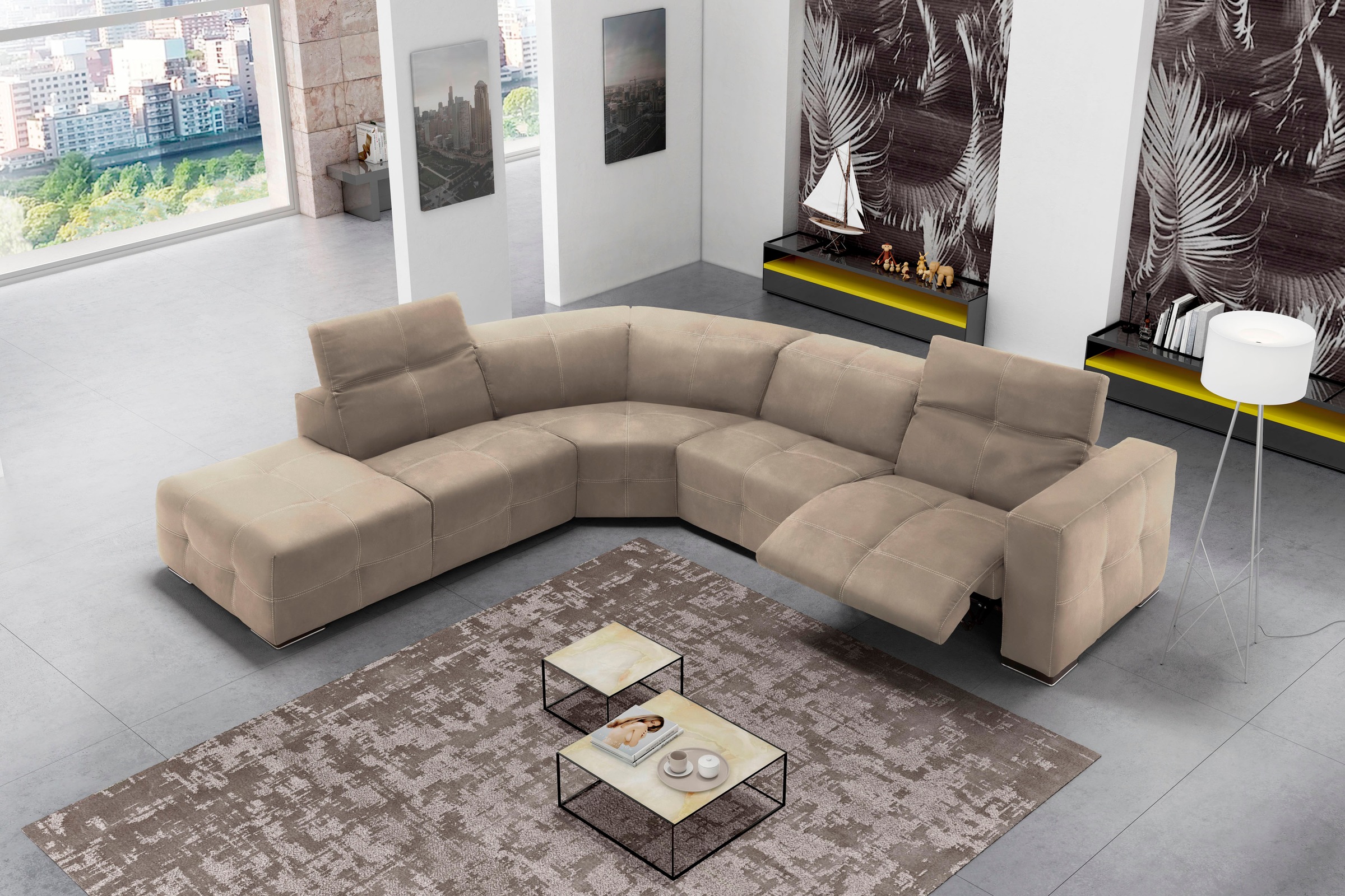 Egoitaliano Ecksofa »Sauvanne, Designsofa der Extraklasse, elegant und bequ günstig online kaufen