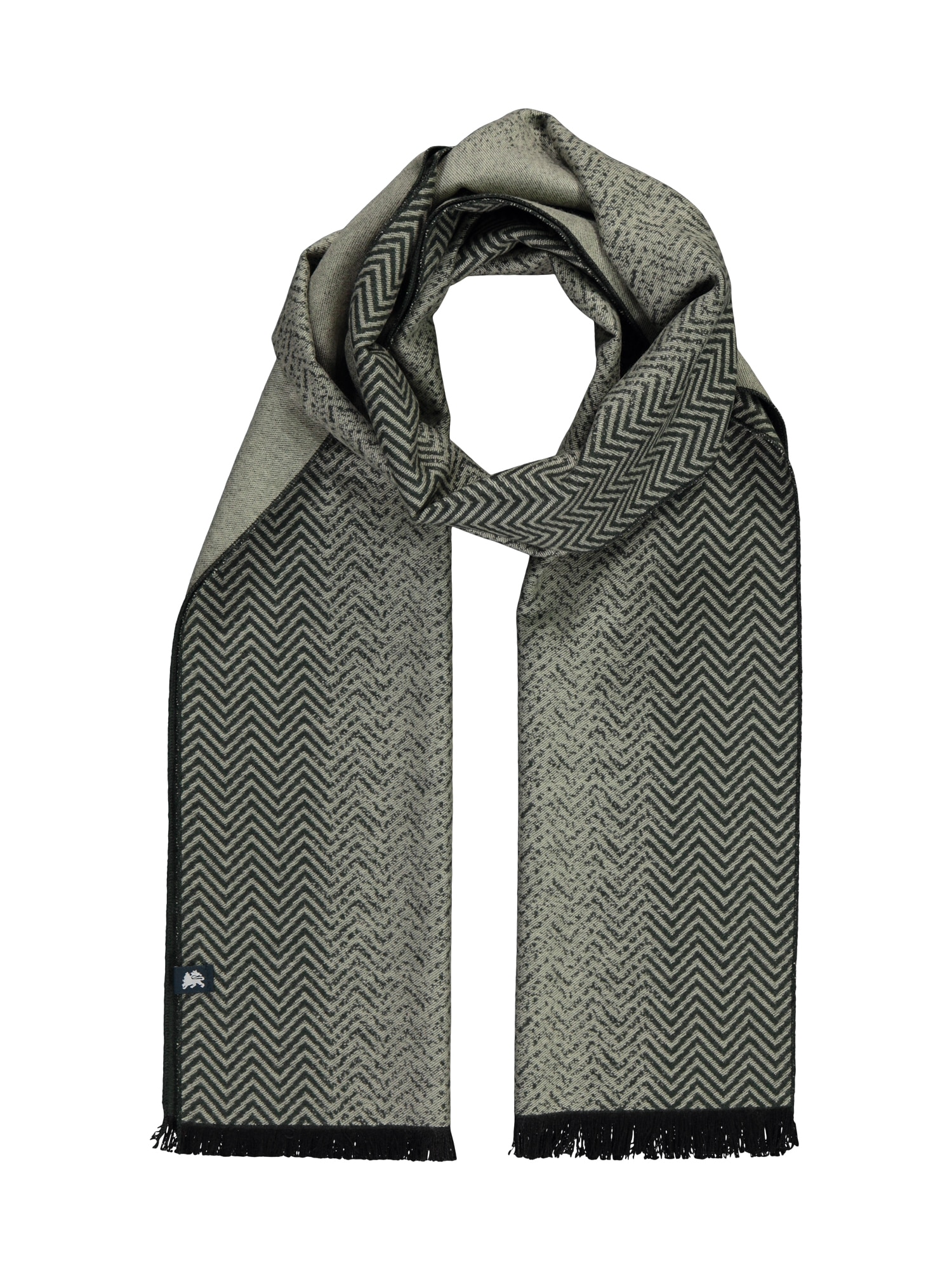LERROS Strickschal »Herrenschal, dezent gemustert« NORDIC OLIVE