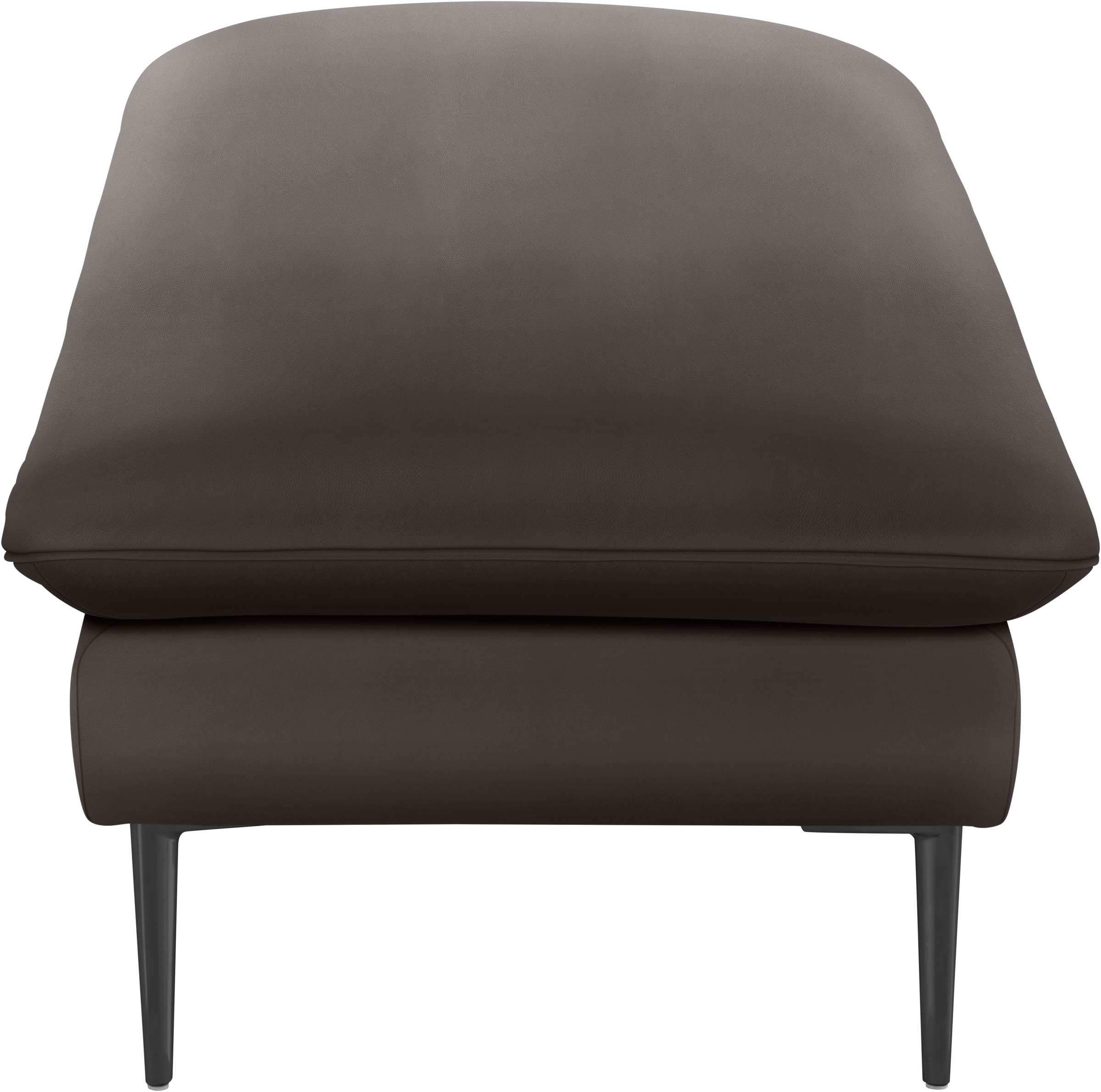 W.SCHILLIG Hocker »enjoy&MORE«, Füße schwarz pulverbeschichtet, Breite 151 cm