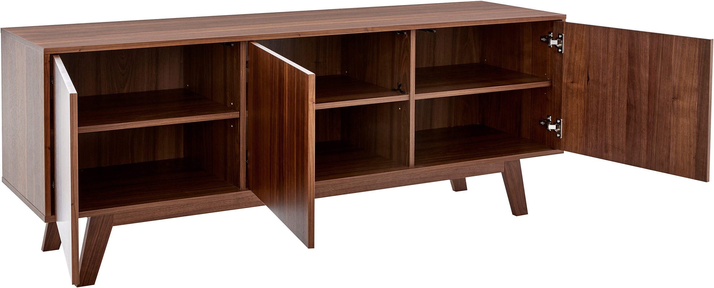 Guido Maria Kretschmer Home&Living Sideboard »Orlando«, Breite 170 cm, Holzfurnier, Push-to-open-Funktion