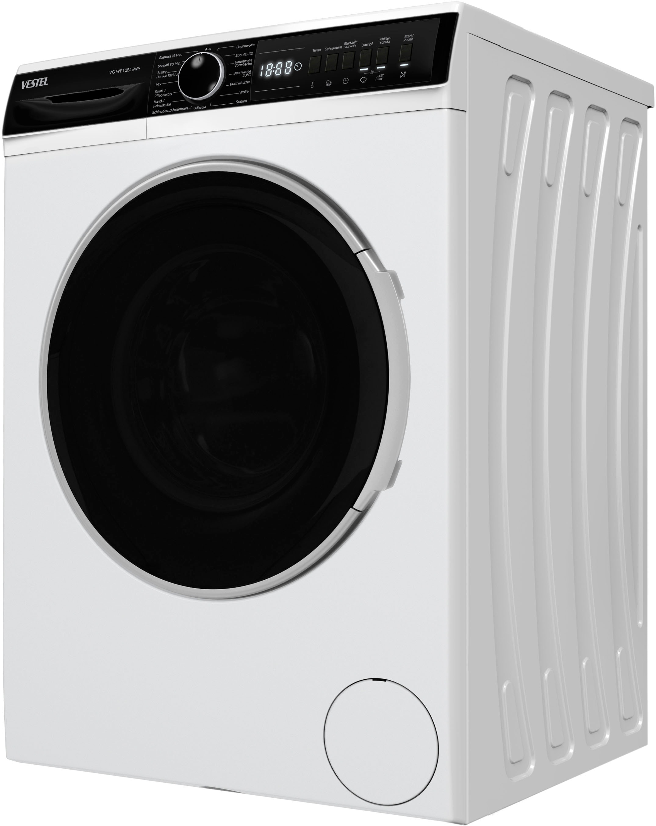 VESTEL Waschmaschine »VG-WFT2843WA«, 8 kg, 1400 U/min günstig online kaufen