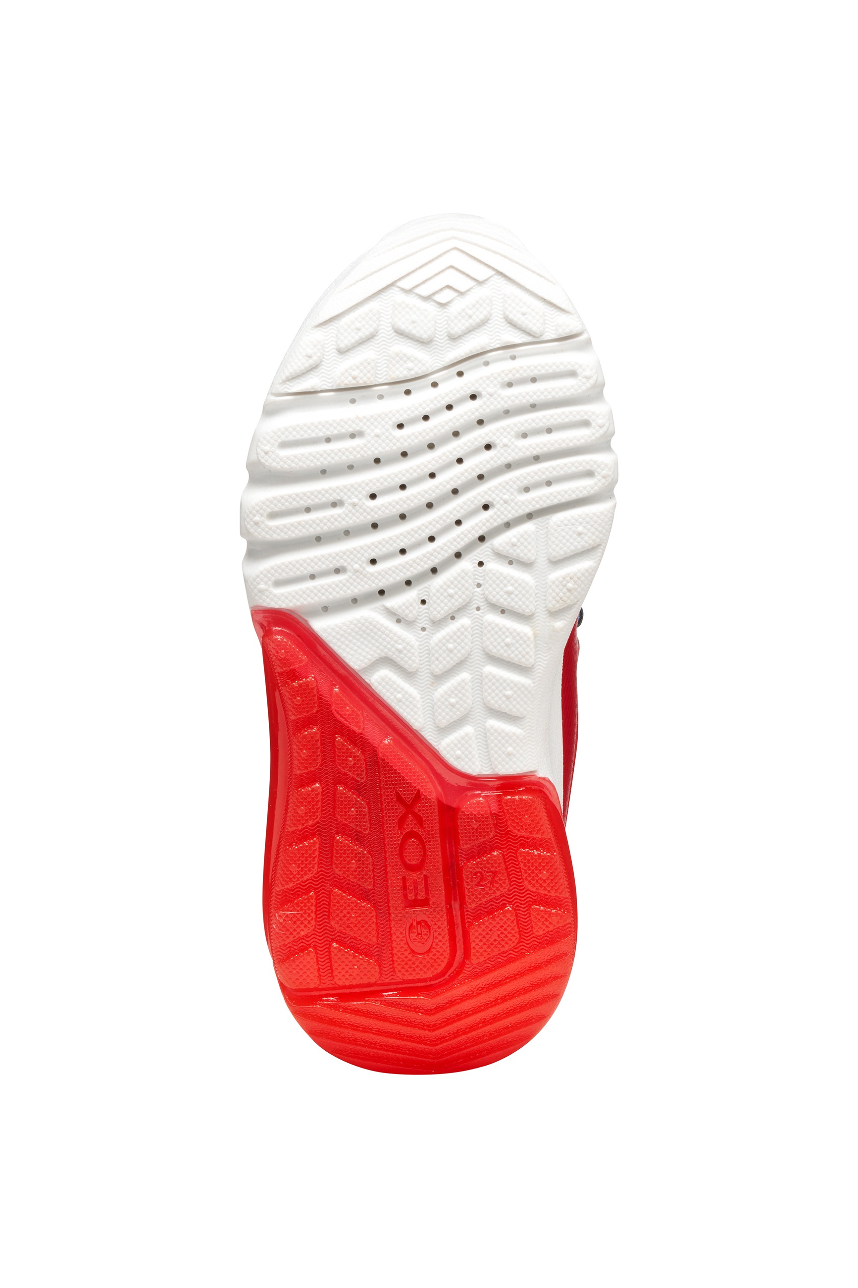 Geox Sneaker »J CIBERDRON BOY Blinkschuh«, Schnürboots, Blinkschuh mit cooler Blinkfunktion