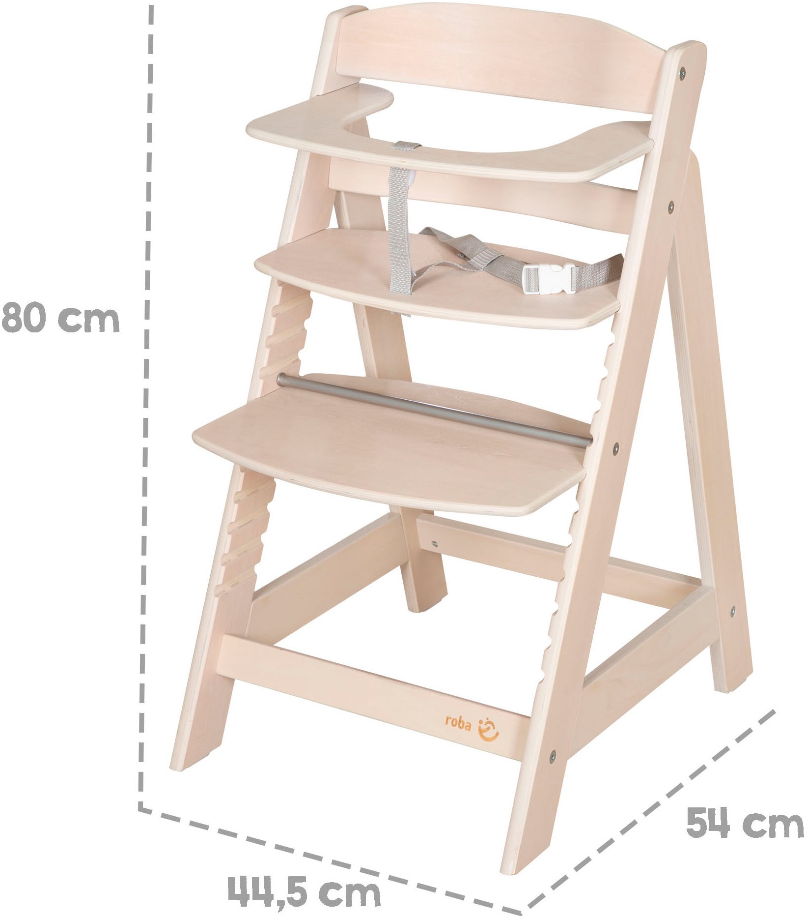 roba® Hochstuhl »Sit Up Flex«, aus Holz