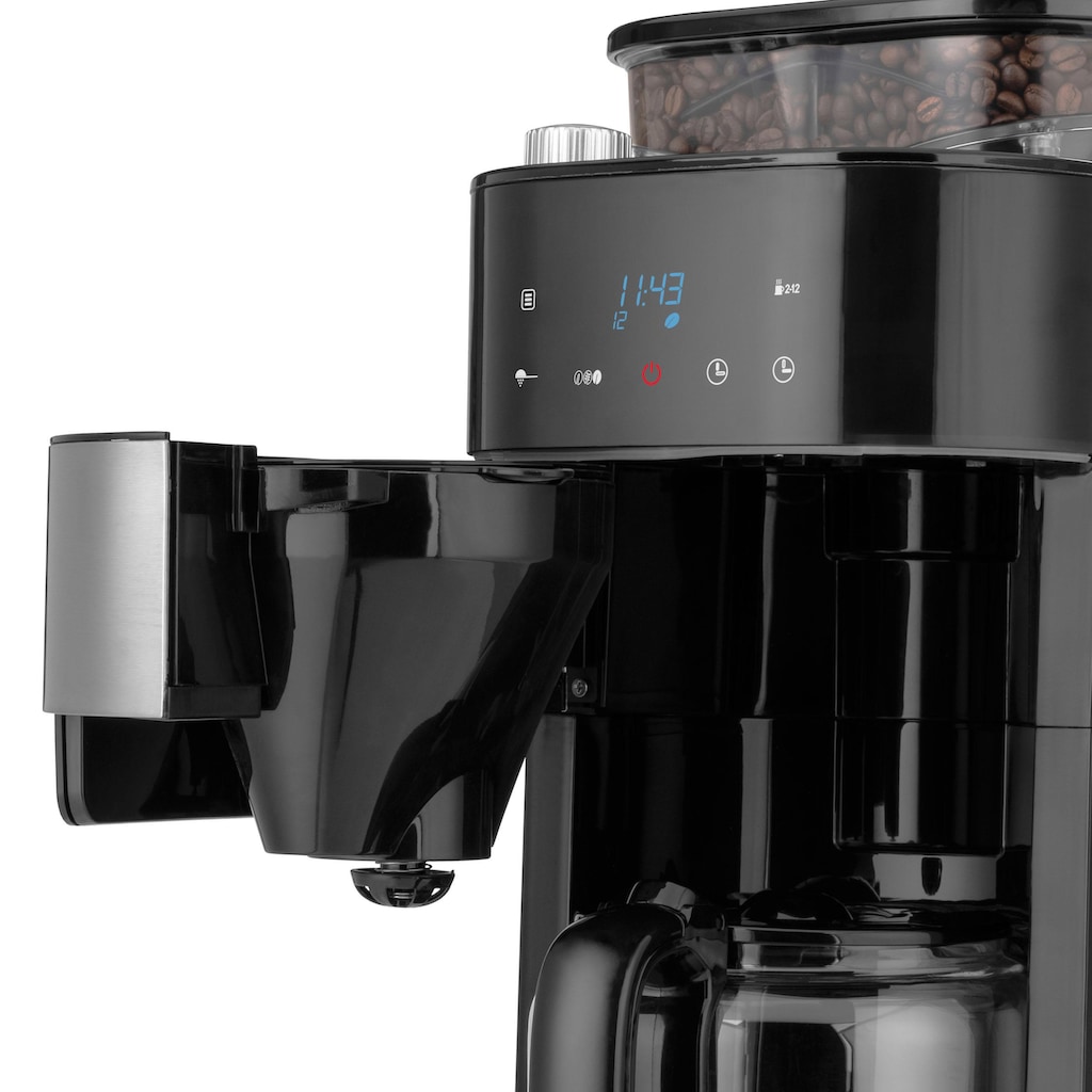Gastroback Kaffeemaschine mit Mahlwerk »Grind & Brew Pro 42711«, Permanentfilter