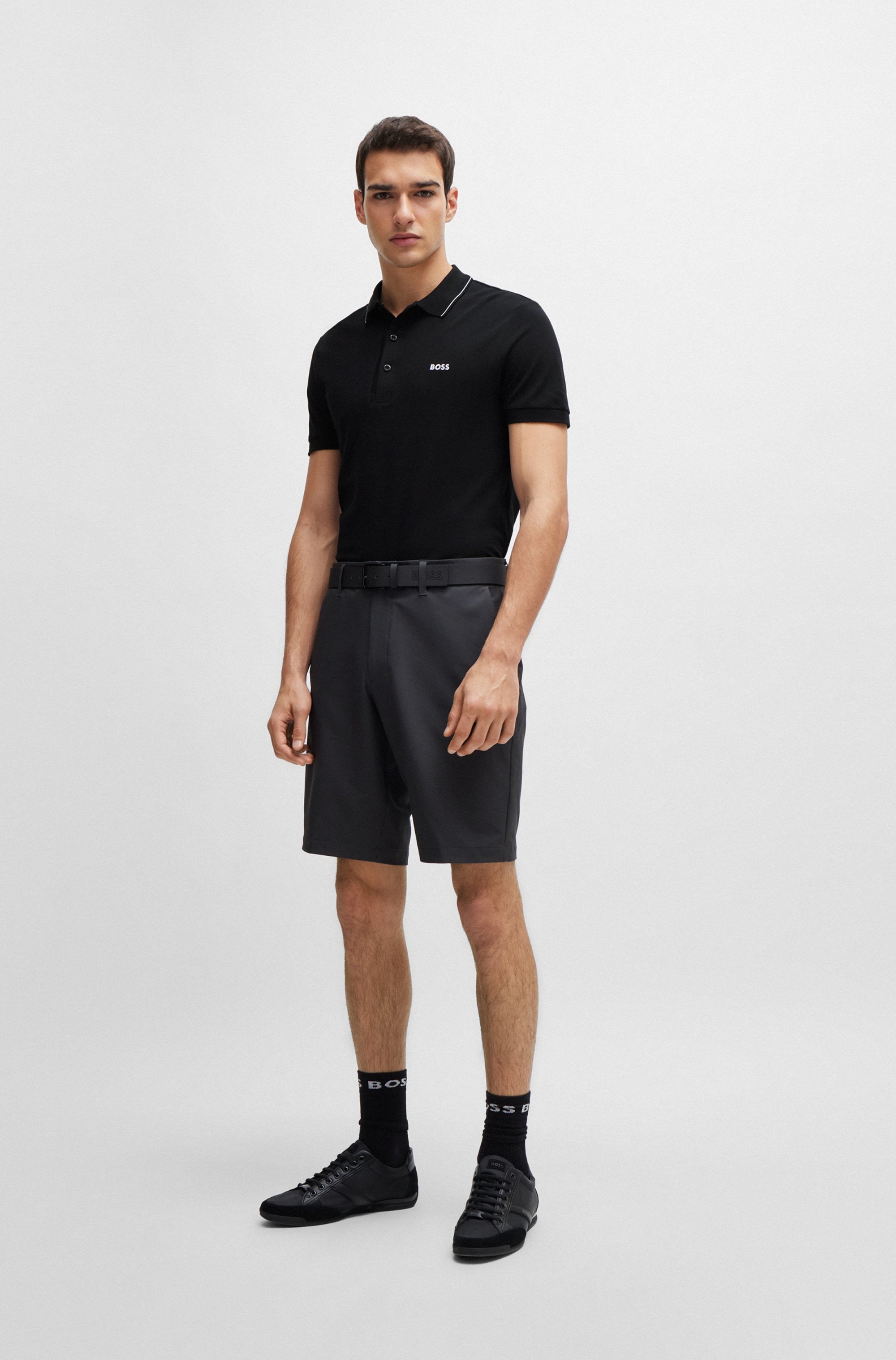 BOSS GREEN Poloshirt »Paule«, mit Polokragen