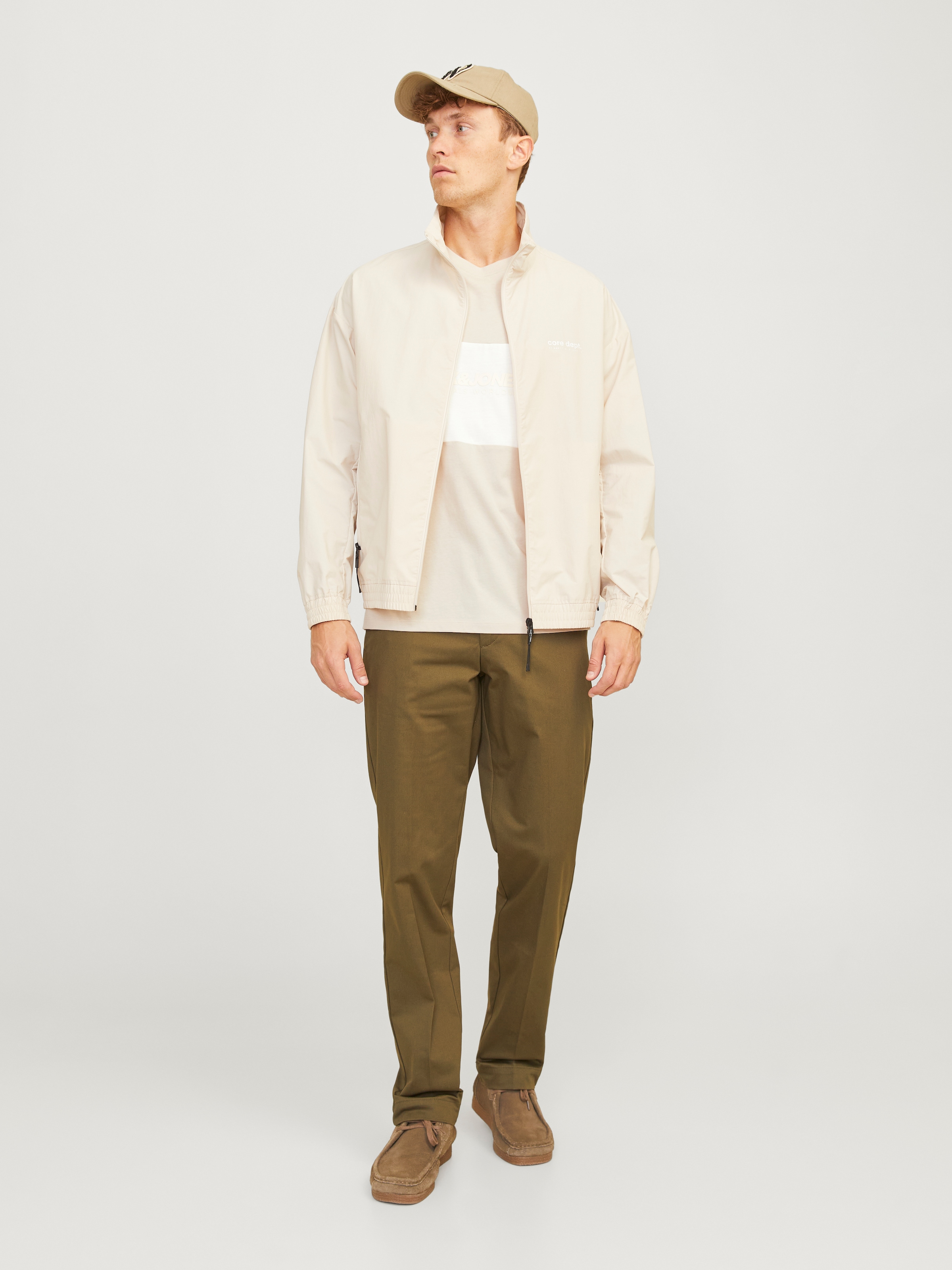 Jack & Jones Rundhalsshirt »JJELEGACY BLOCKING TEE SS O-NECK NOOS«
