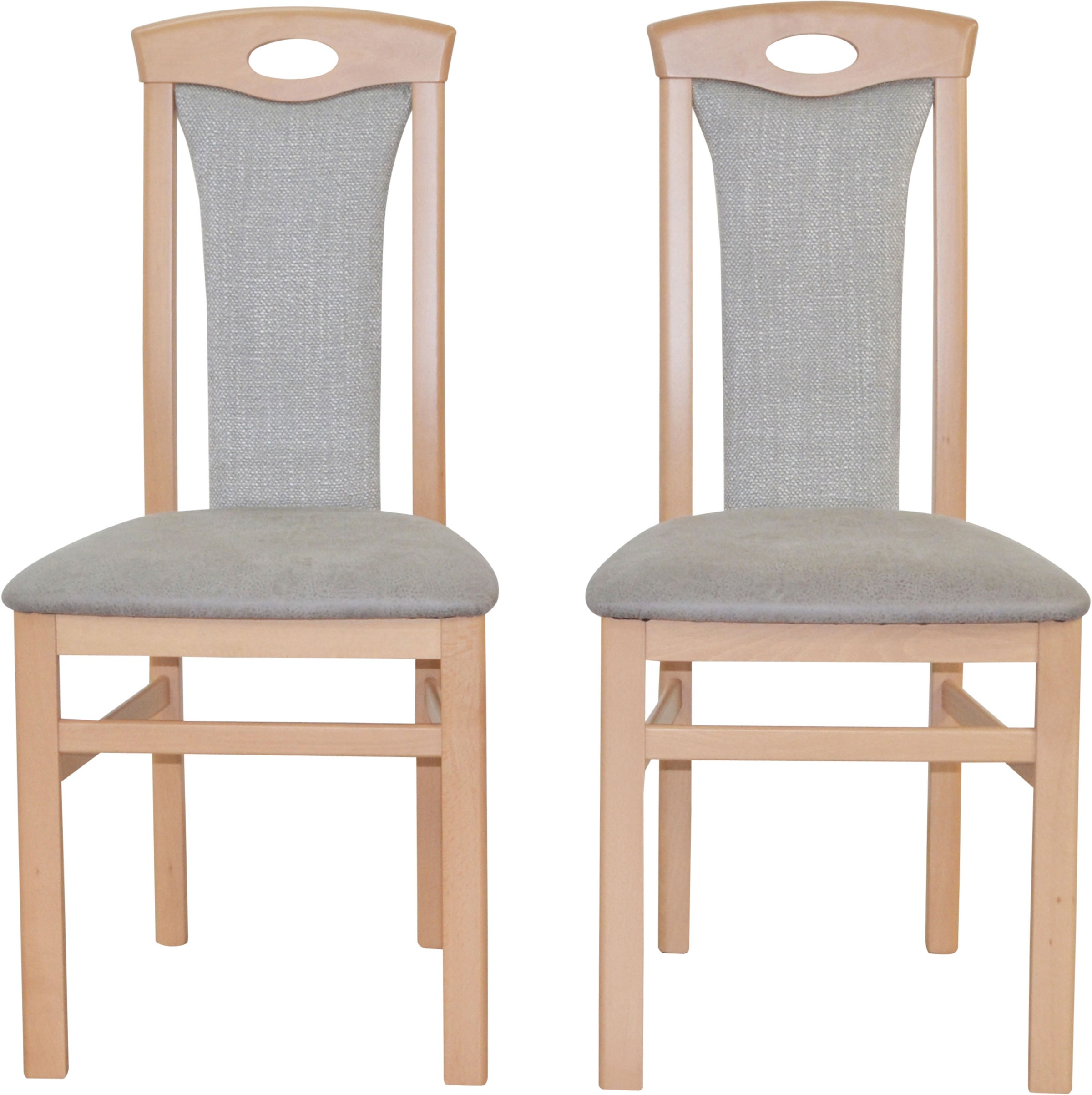 HOFMANN LIVING AND MORE 4-Fußstuhl, (Set), 2 St., Polyester-Kunstleder