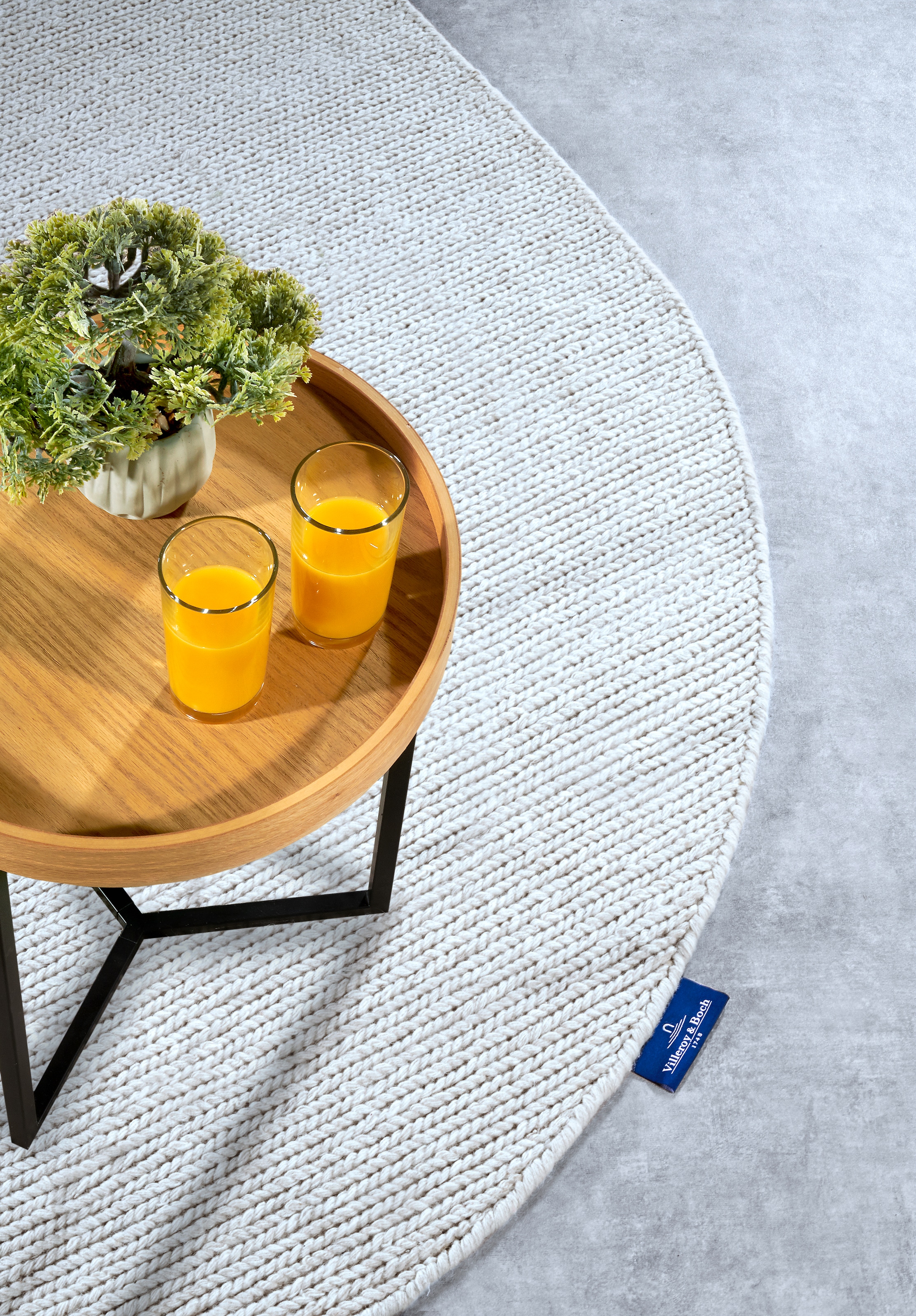 Villeroy & Boch Wollteppich »Francois«, rechteckig, 7 mm Höhe, in rund, oval, Läufer, handgewebt, Wolle, Wohnzimmer, Schlafzimmer