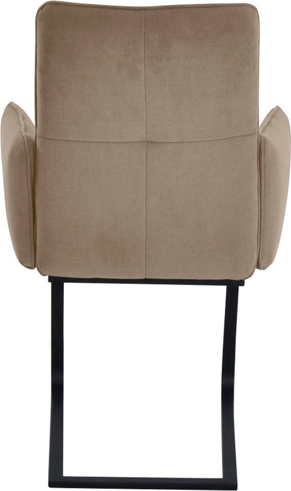 K+W Komfort & Wohnen Freischwinger »6502« () Freischwinger mit Armlehnen, F günstig online kaufen