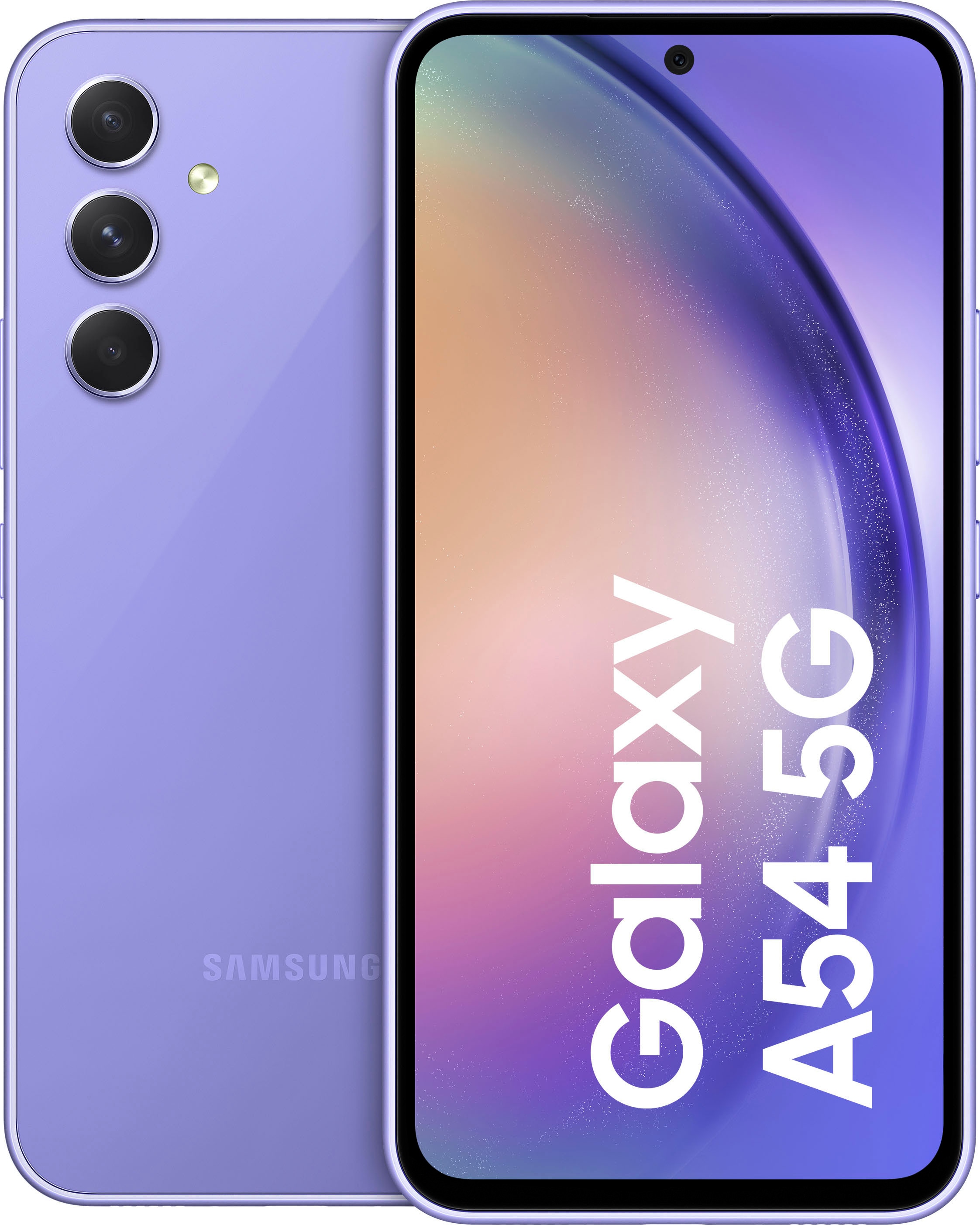Samsung Smartphone »Galaxy A54 5G 128GB«, grün, 16,31 cm/6,4 Zoll, 128 GB  Speicherplatz, 50 MP Kamera auf Rechnung bestellen