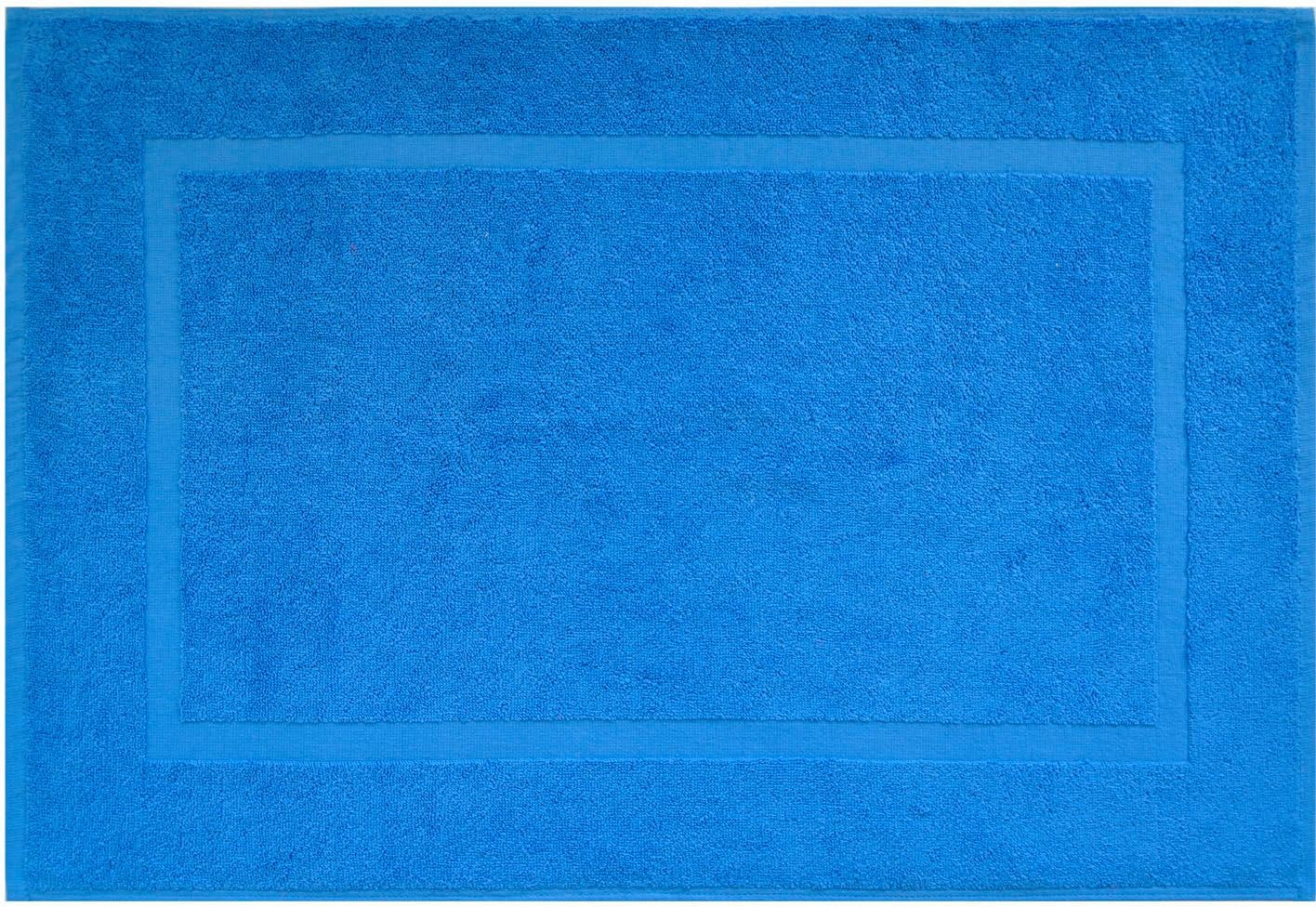 DYCKHOFF Badematte »Kristall« Höhe 2 mm 2er Set Hotelmatte blau Obermaterial: 100% Baumwolle 2-tlg. Badematte