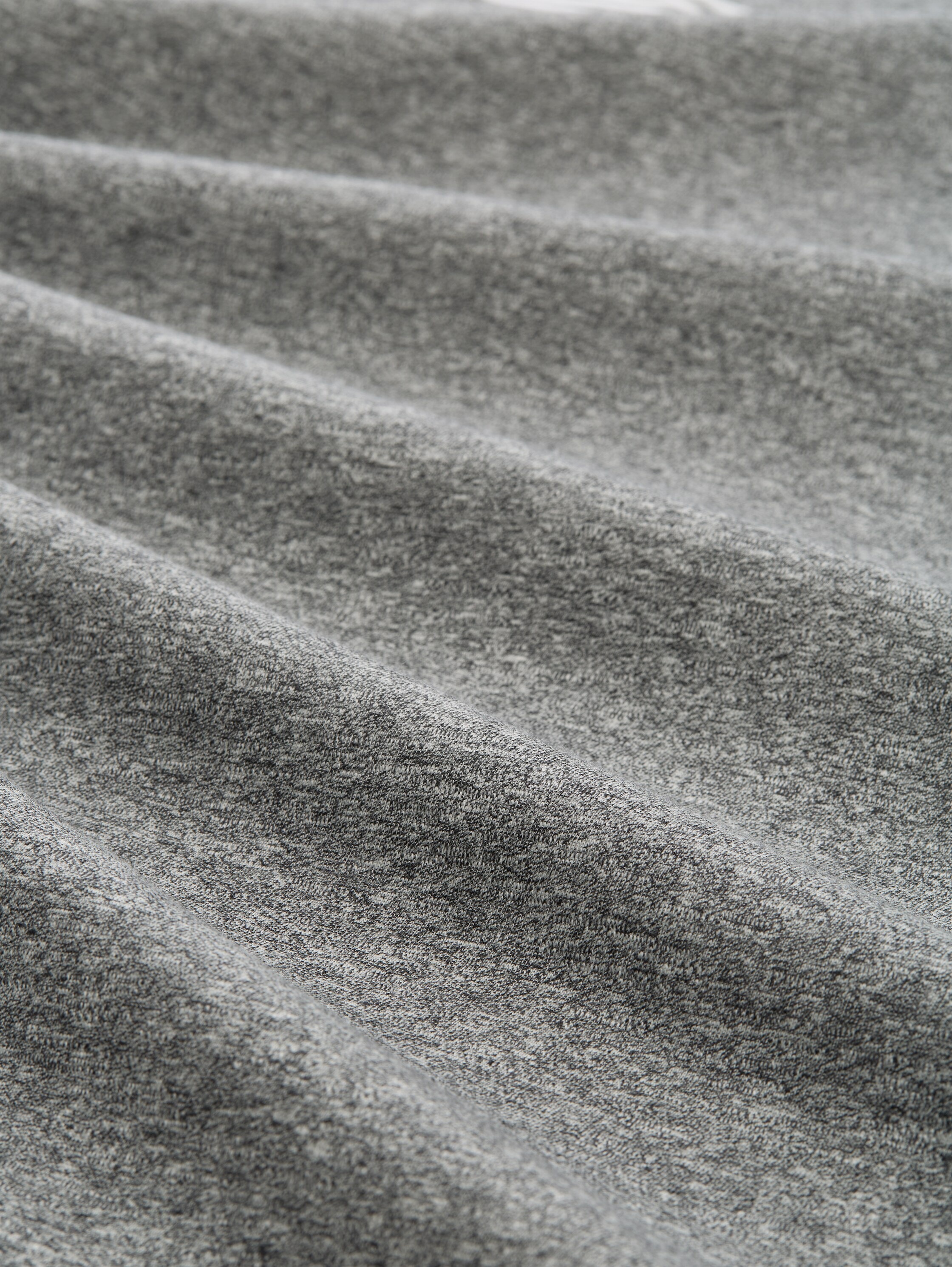 TOM TAILOR Denim T-Shirt in Melange-Optik