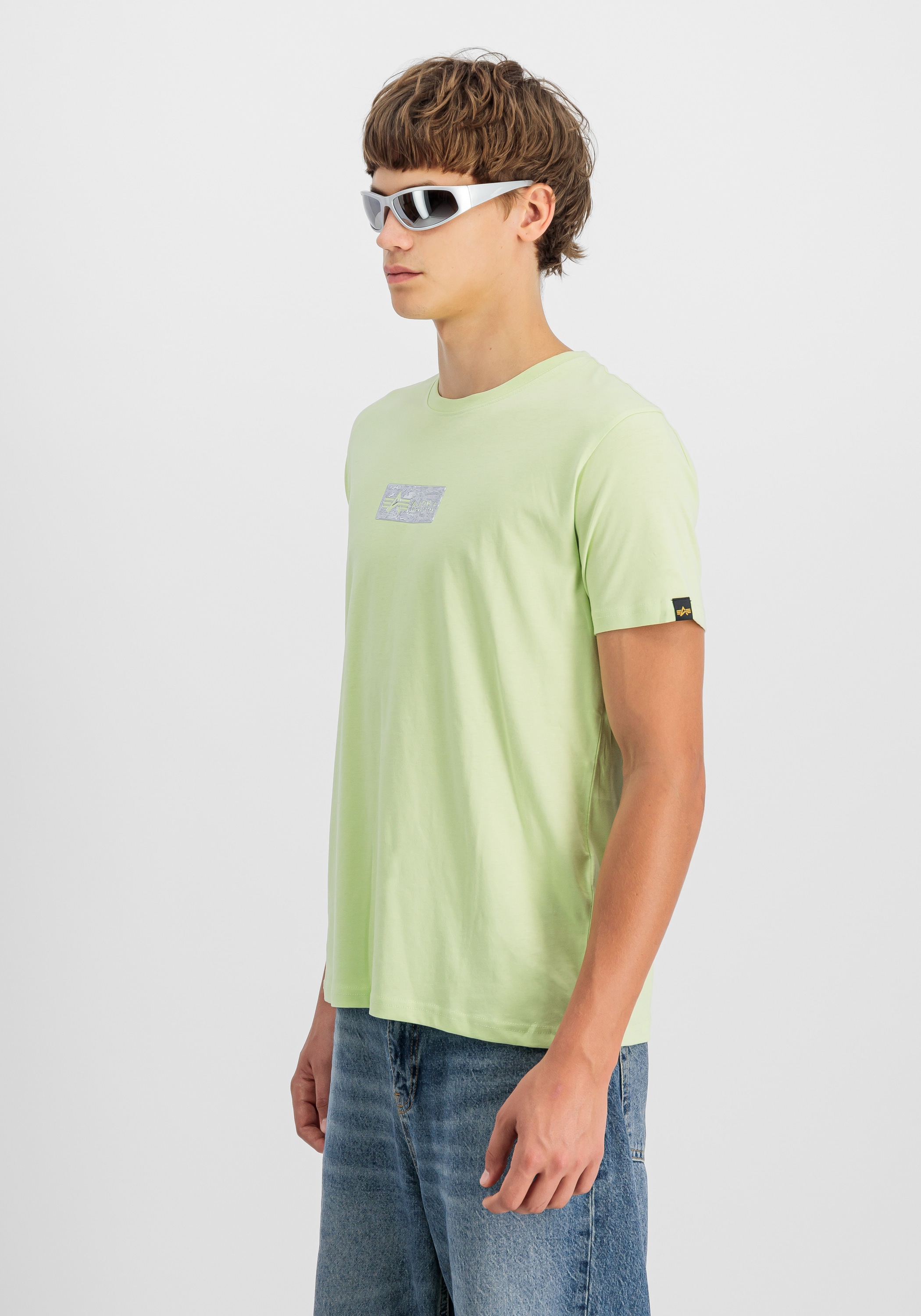 Alpha Industries T-Shirt »Alpha Industries Men - T-Shirts Metal Plate T«