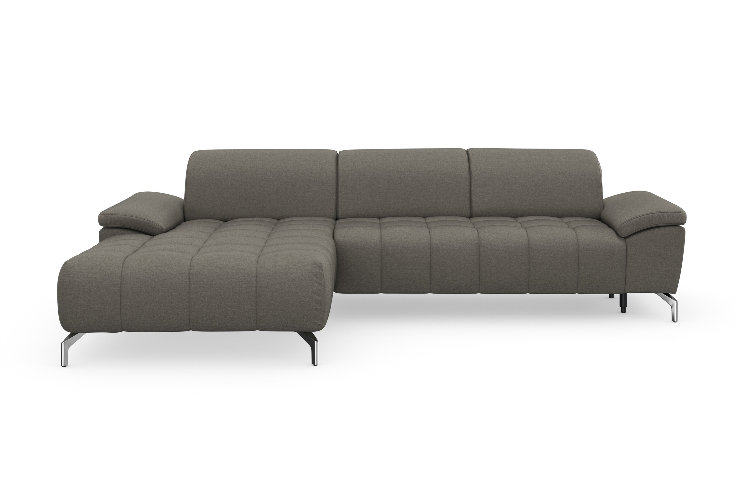 sit&more Ecksofa »Cool L-Form«, wahlweise mit Kopfteilverstellung und Vorzi günstig online kaufen