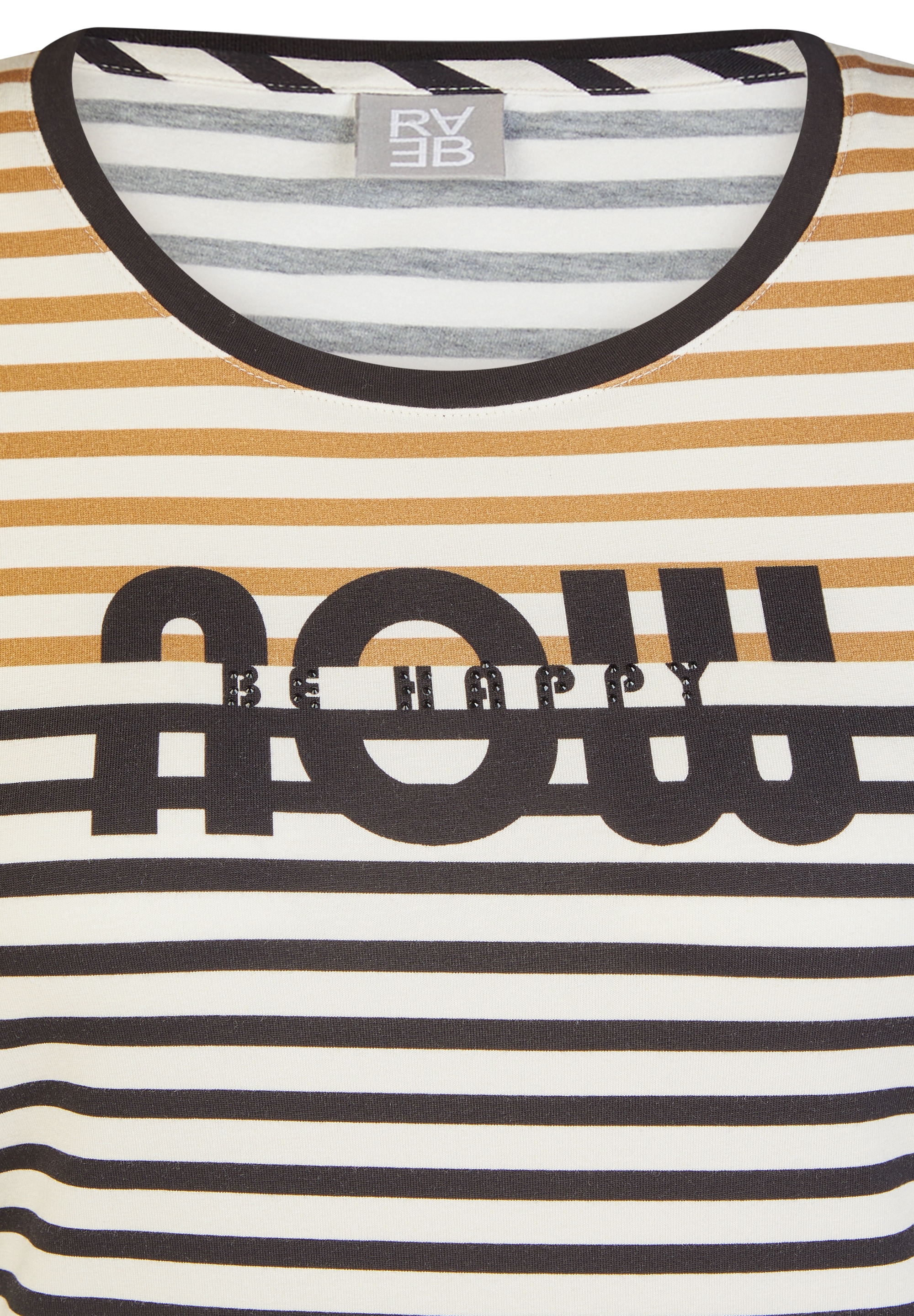 Rabe T-Shirt mit Schriftzug