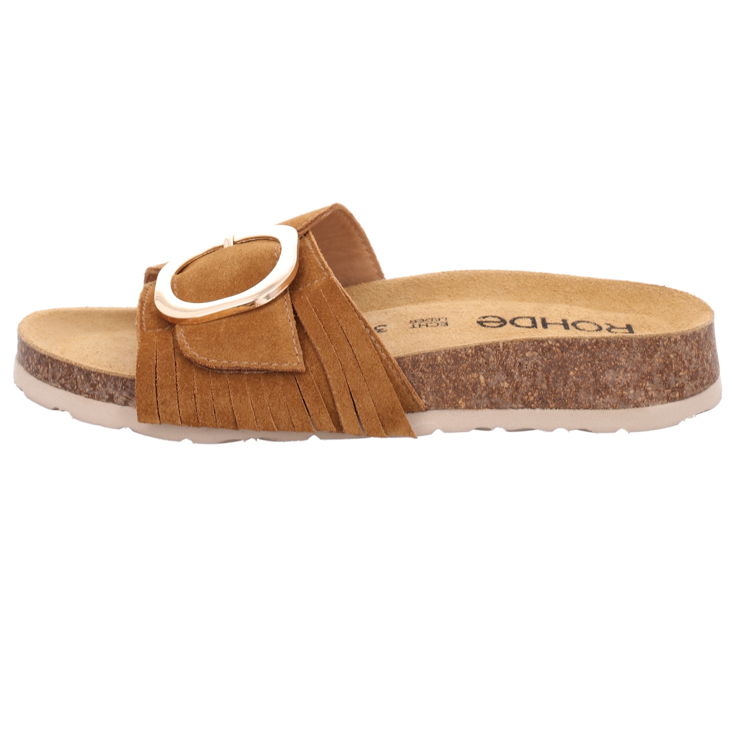Rohde Pantolette »MILANO«  Strandschuh, Urlaubsschuh, Sommerschuh, zwei verstellbare Schnallen