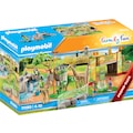 Playmobil® Konstruktions-Spielset »Mein großer Erlebnis-Zoo (71190), Family Fun«, (127 St.), Made in Germany