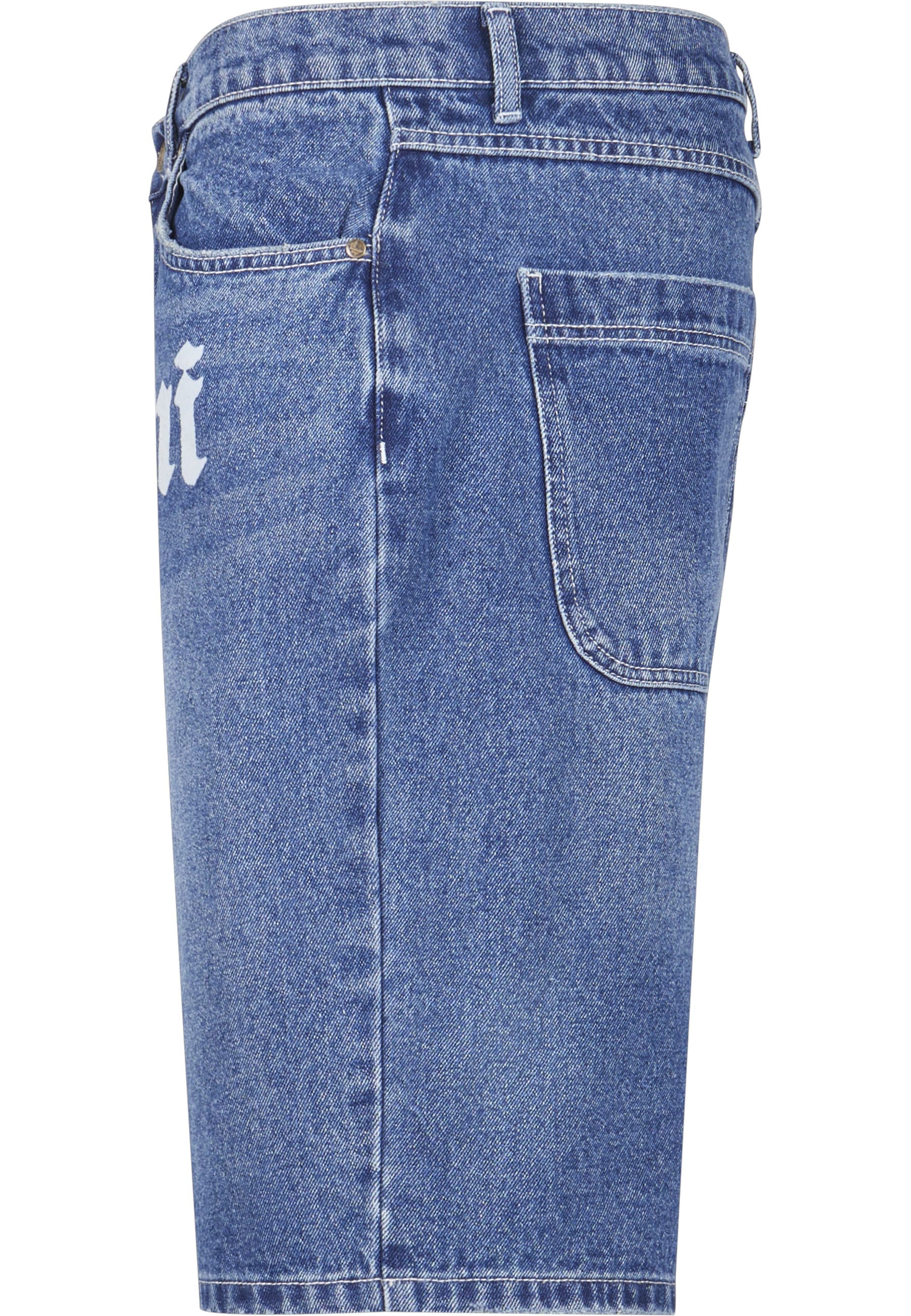 Karl Kani Jeansshorts »Karl Kani Herren Karl Kani OG Old English Denim Shorts« 1 Stk.