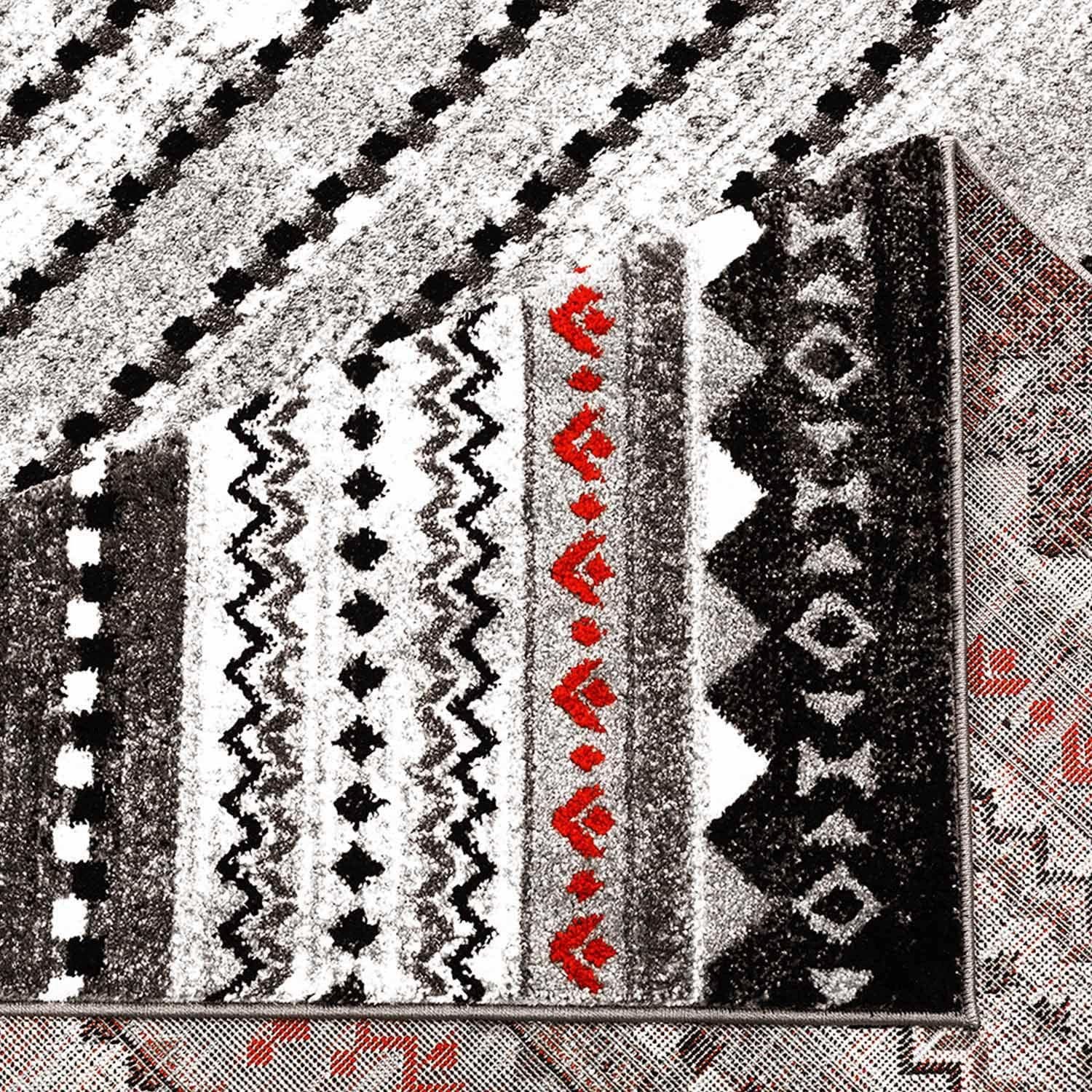 Carpet City Teppich »Moda 1136«, rechteckig, 11 mm Höhe, Läufer, Kurzflor, Wohnzimmer
