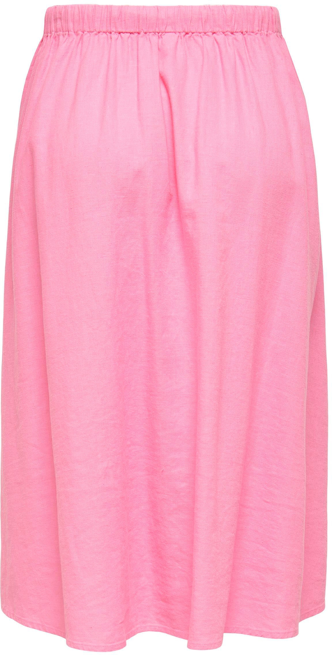 6. Bild von ONLY Sommerrock »ONLCARO HW LINEN BLEND BUTTON SKIRT PNT«