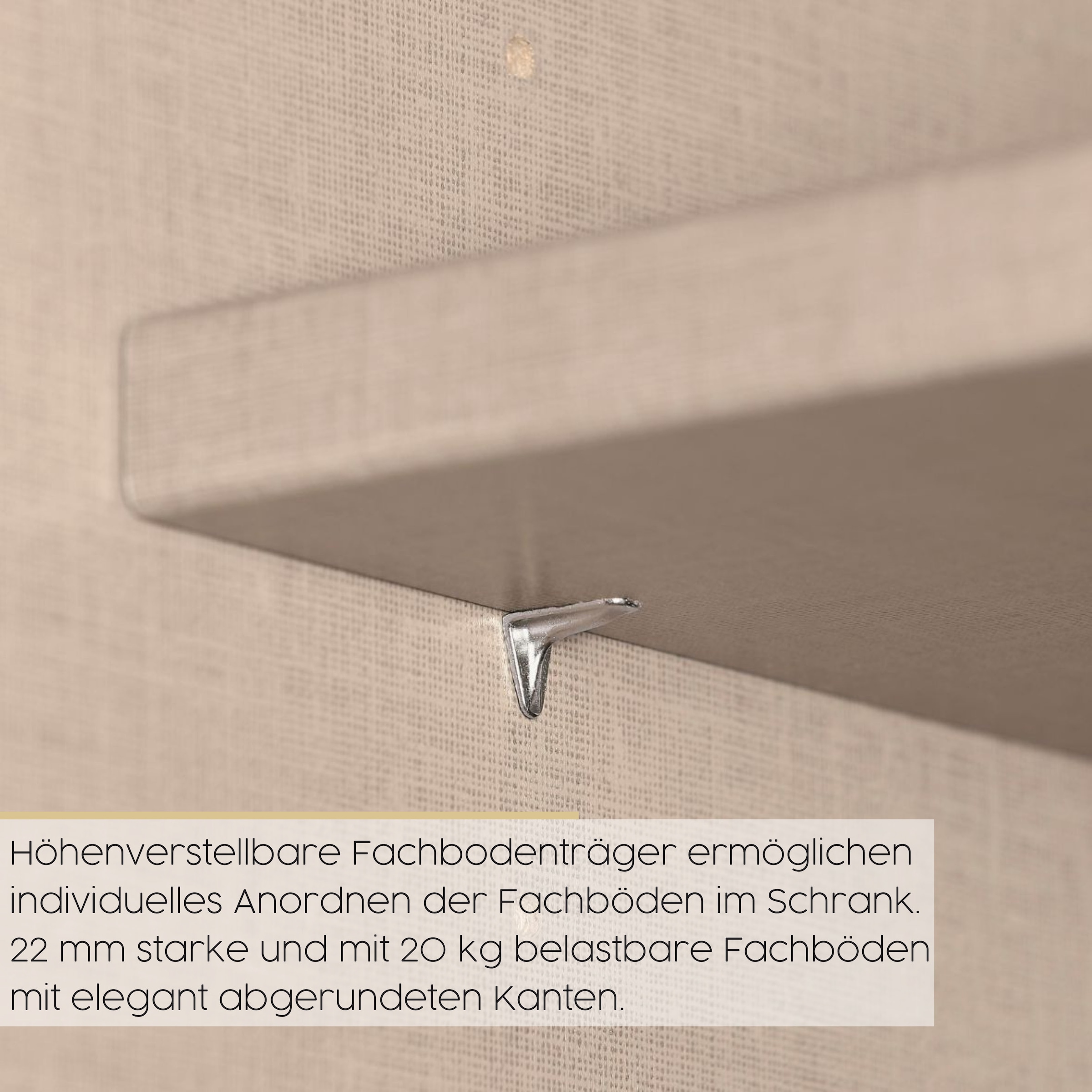 rauch Drehtürenschrank »Schrank Garderobe SKAT SHINE Breiten 151/201/251/301cm, Höhe 223/235cm« 3 verschiedene Ausstattungen BASIC/CLASSIC/PREMIUM (inkl. SOFT-CLOSE),  edle Schrankfront mittig hochwertige Glasrahmentüren MADE IN GERMANY