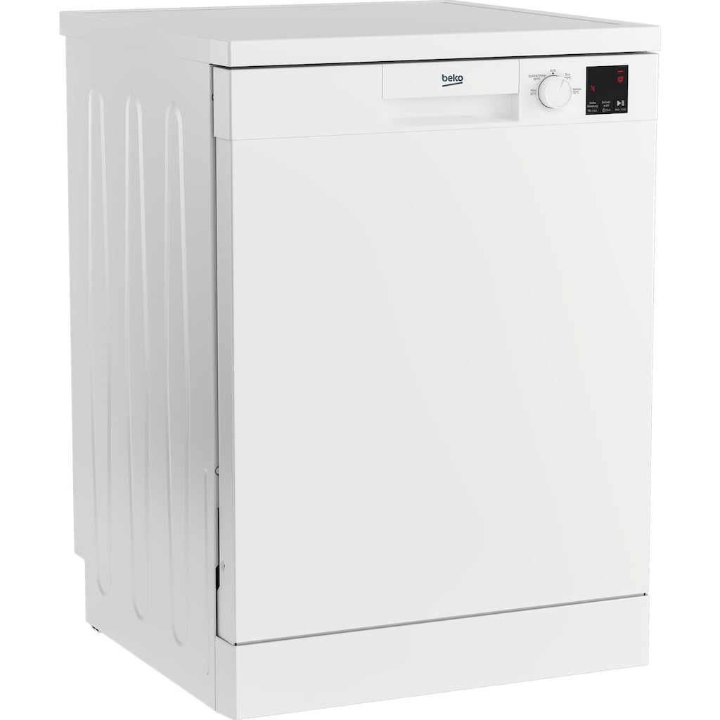 BEKO Standgeschirrspüler »DFN04321W«, DFN04321W, 12,9 l, 13 Maßgedecke