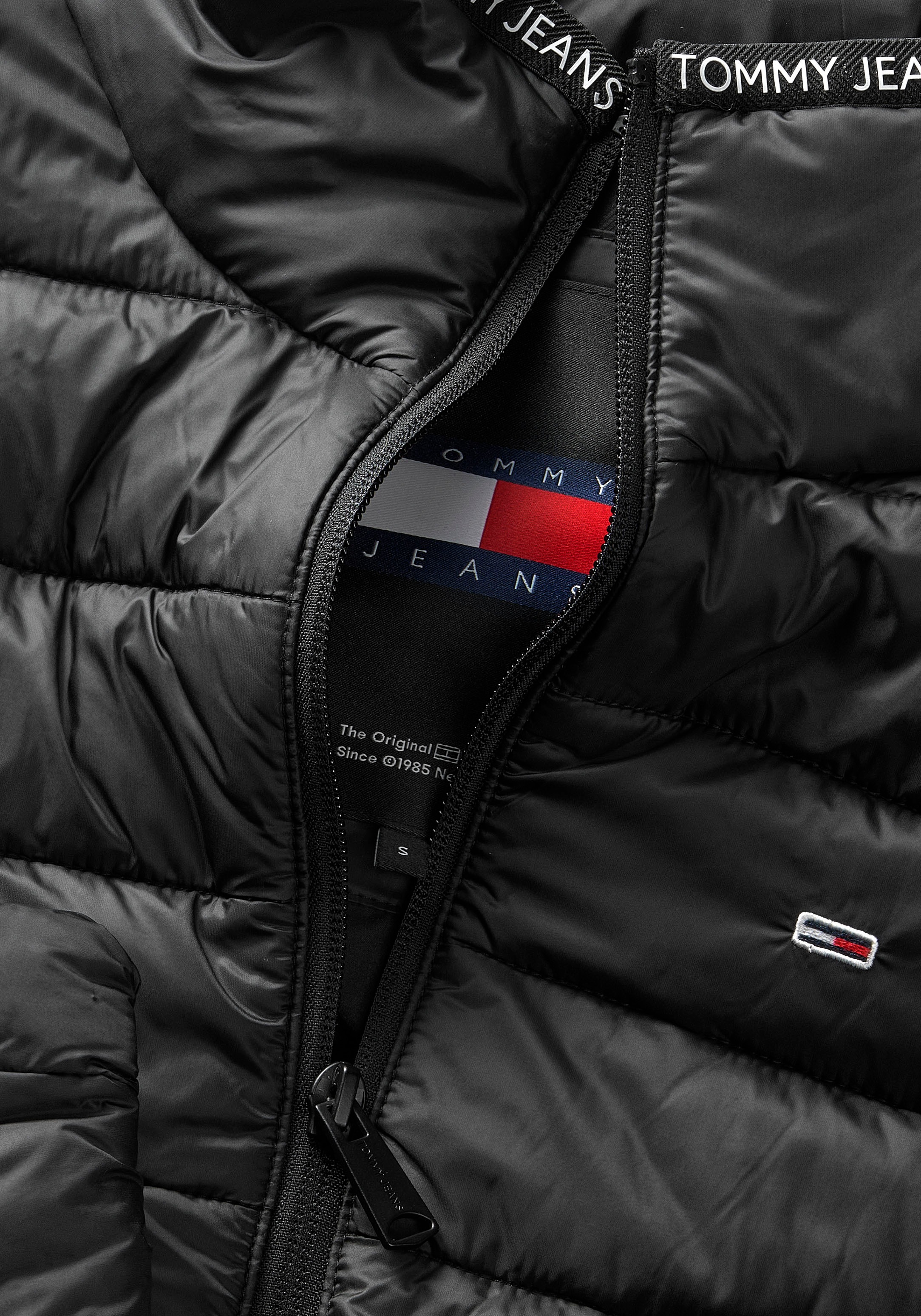 Tommy Jeans Steppjacke »TJW QUILTED ZIP THROUGH«, mit Tommy Jeans Markenlabel