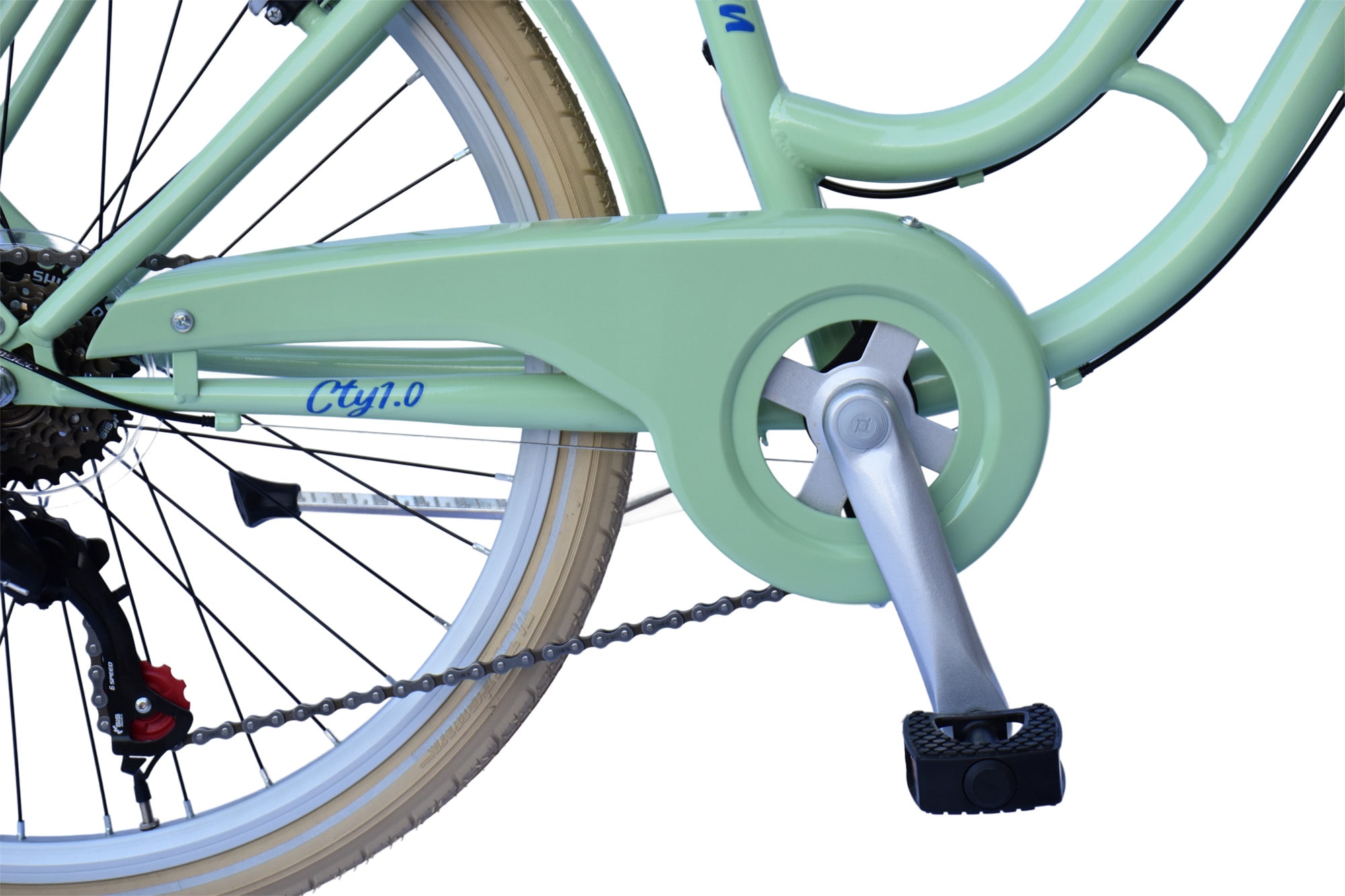 WYNN Kinderfahrrad »Kinderfahrrad 24 Zoll Shimano Tourney 6 Gang V-Brake Kinder KID1.0« 6 Gang Shimano Tourney Schaltwerk Kettenschaltung