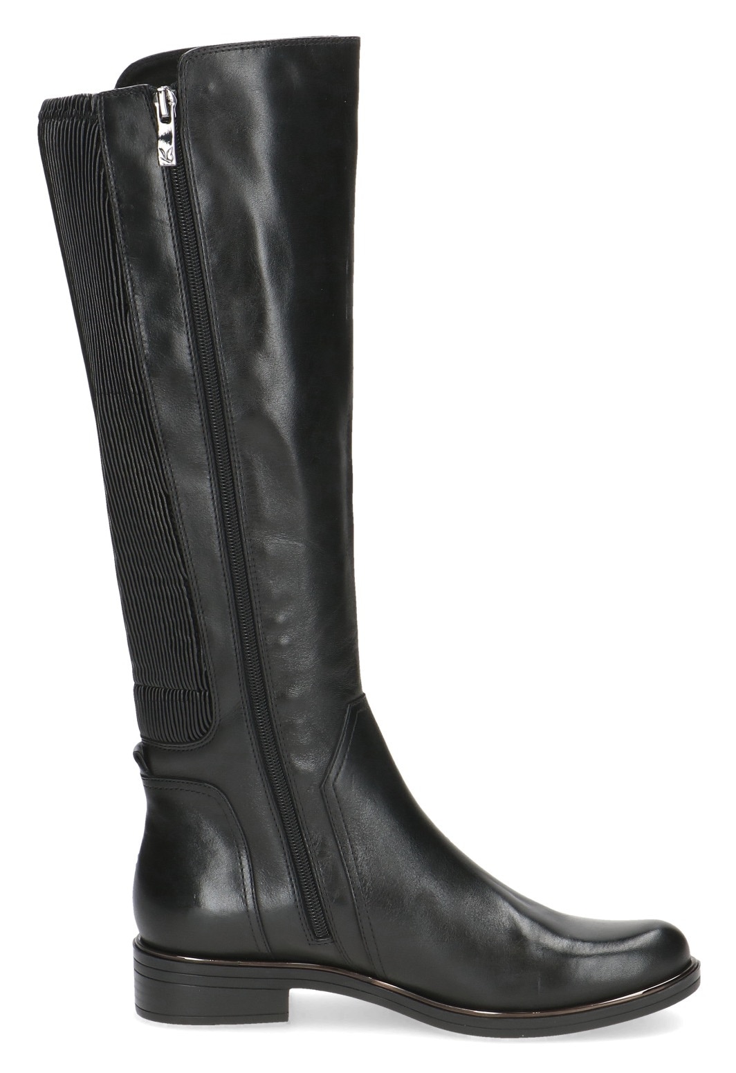 Caprice Stiefel, Blockabsatz, Langschäfter, Businessstiefel in bequemer Weite