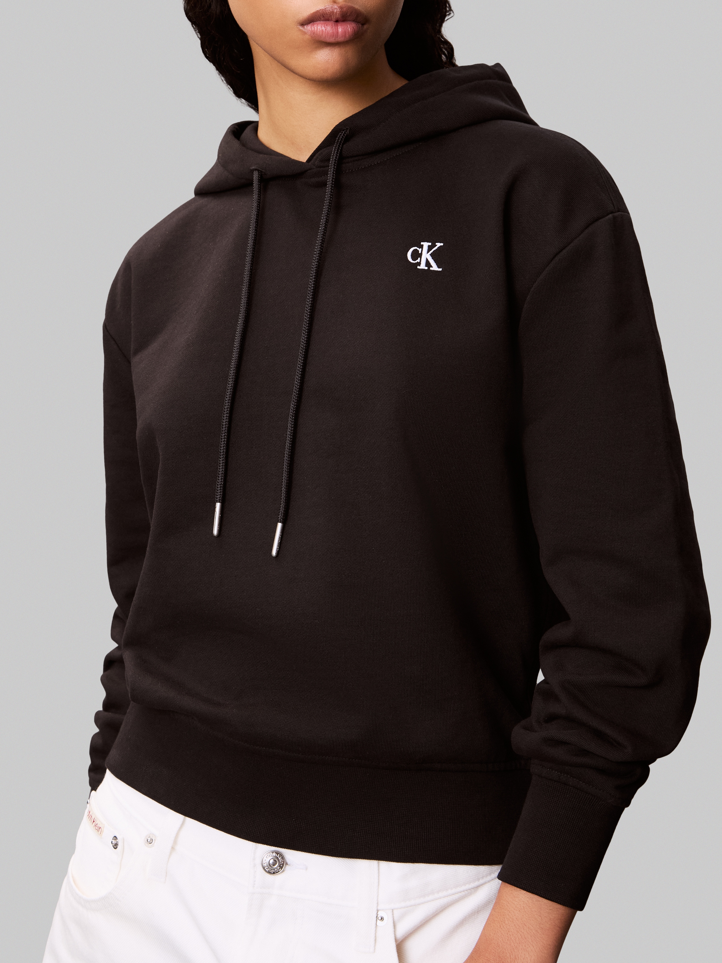 Calvin Klein Jeans Kapuzensweatshirt »LS ARCHIVE TERRY PO HOOD«, Mit Rundhalsausschnitt