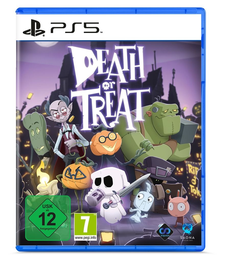 PERP GAMES Spielesoftware »Death or Treat« PlayStation 5 (ohne Farbbezeichnung) Eine ganze handgemalte Welt zum Erkunden