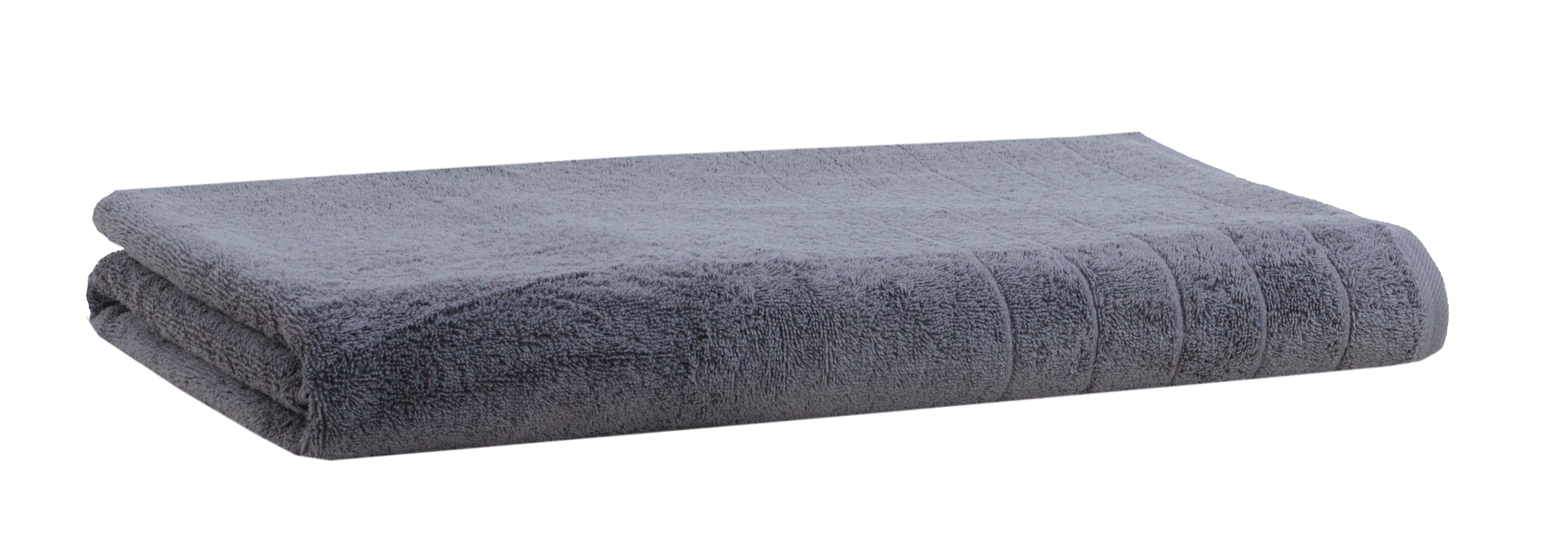 Saunatuch »HygieniCotton« mit 2 Aufhängekordeln grau Frottee, Obermaterial: 100% Baumwolle B/L: 70cmx200cm, 1 Stk., Frottee