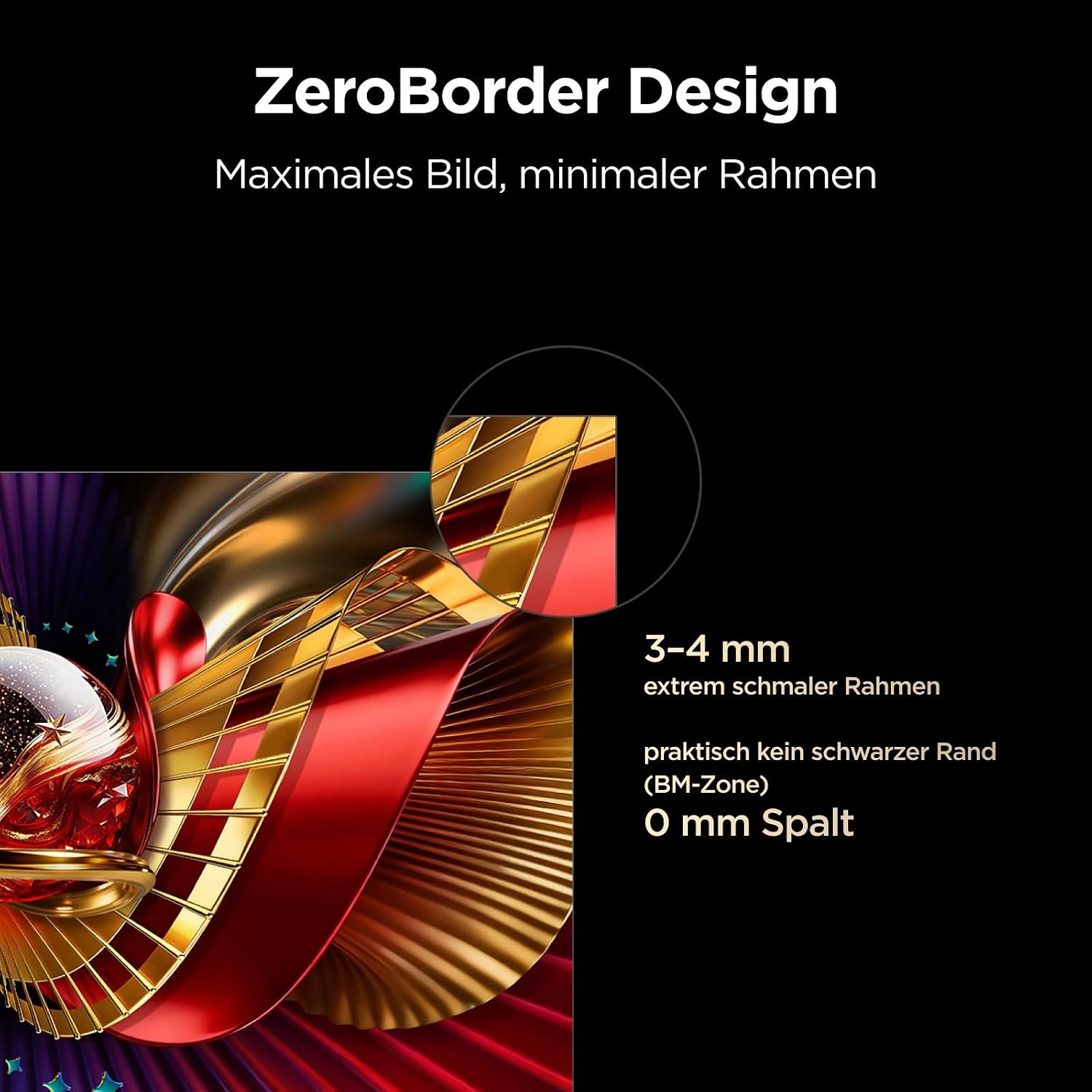 TCL Mini-LED-Fernseher »98C8LX1« 248 cm/98 ″ SQD-Mini LED, HDR 6000 Nits, 100%BT.2020, 144Hz, AiPQ Pro,Dolby Vision