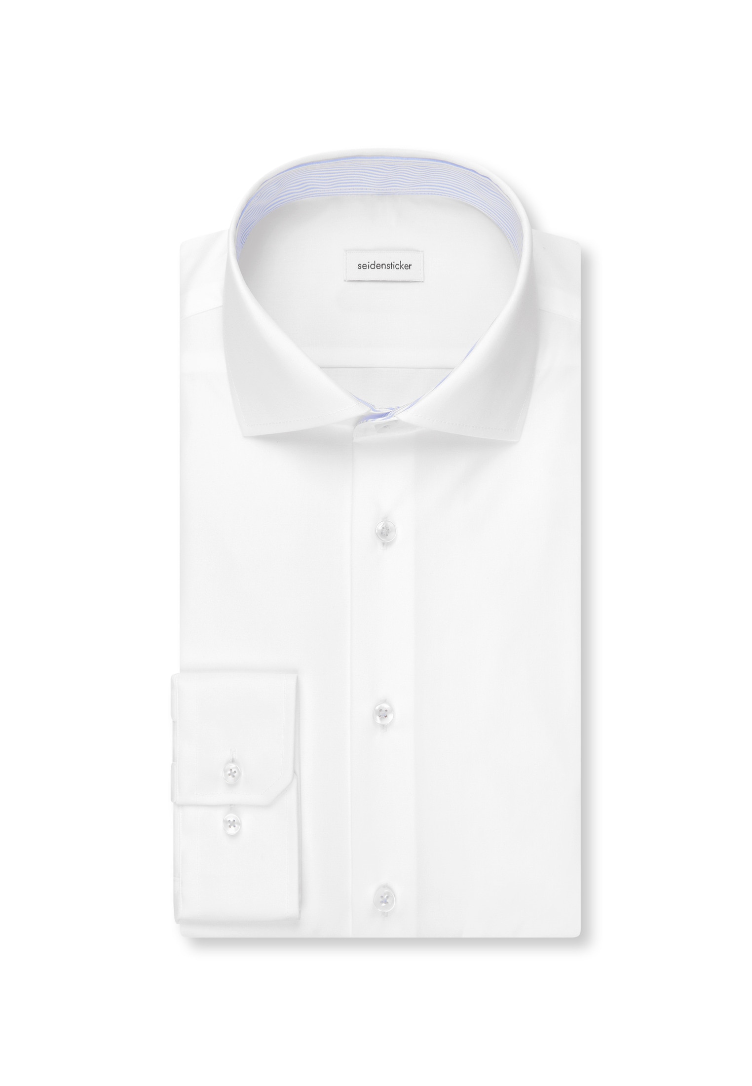 seidensticker Businesshemd »Schwarze Rose« Slim 1/1 Kentkragen Uni