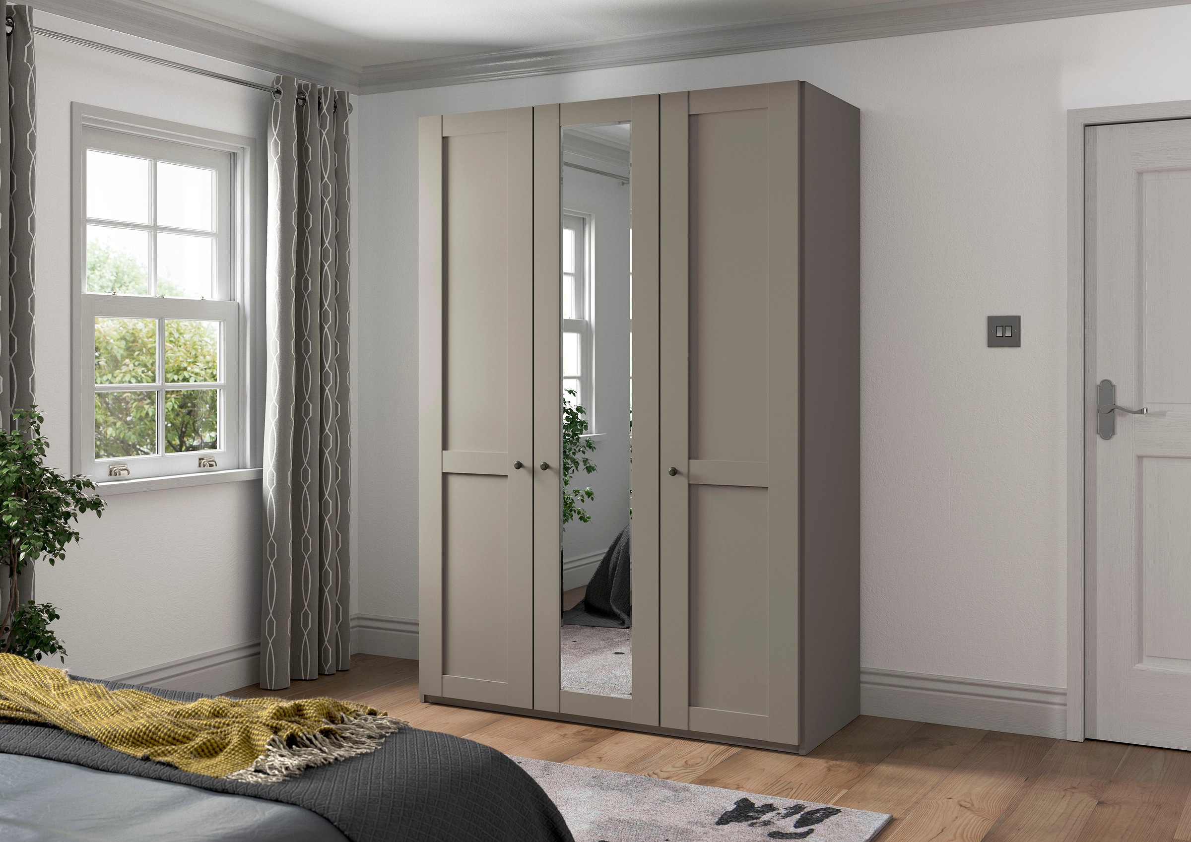 WIEMANN Drehtürenschrank »Göteborg, mit 95° Öffnungswinkel, Made in Germany günstig online kaufen