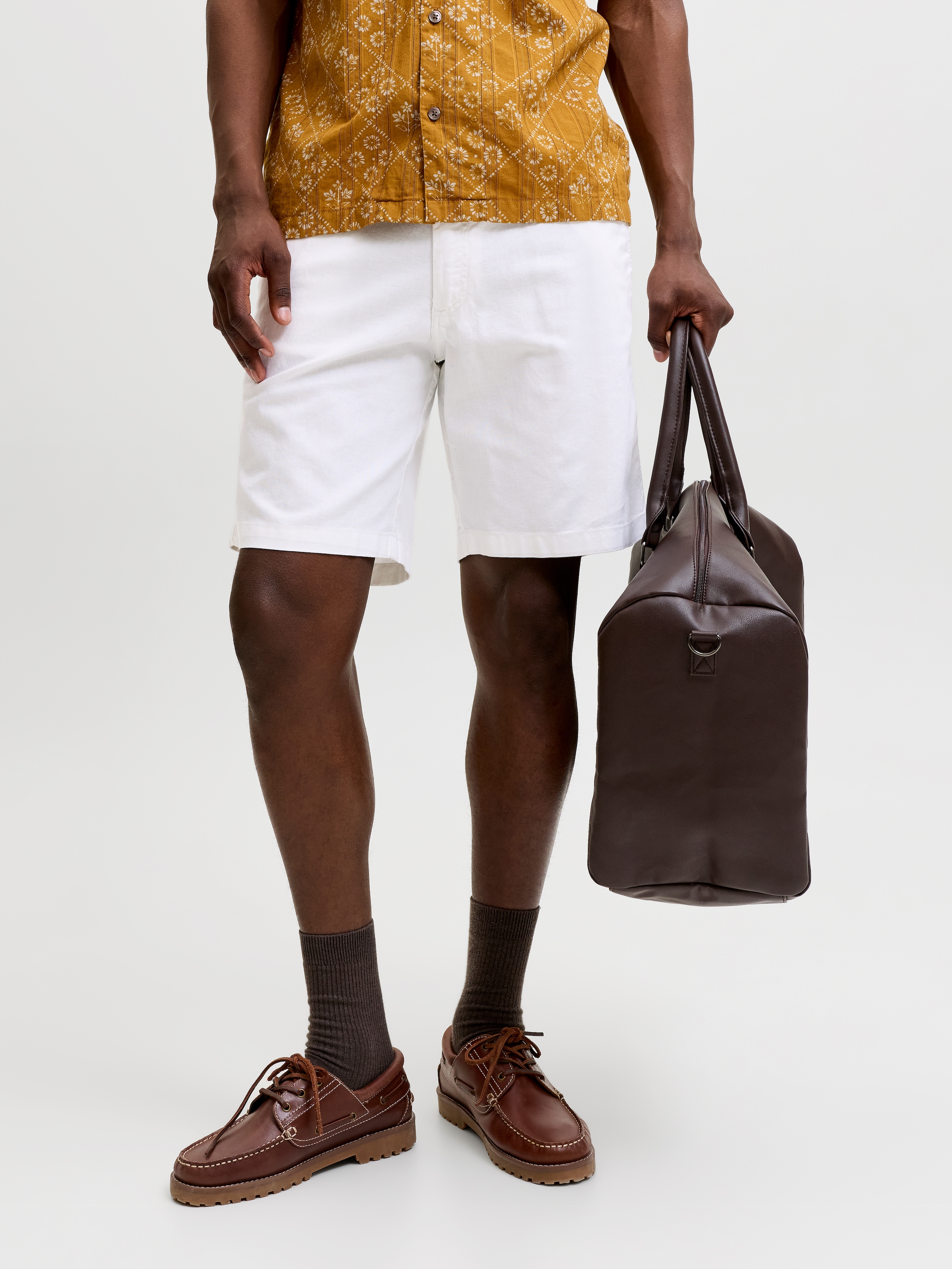 Jack & Jones Shorts »JPSTJAIDEN HYBRID BONDI JOG SHORT REG SN«  Baumwollmischung, locker geschnitten
