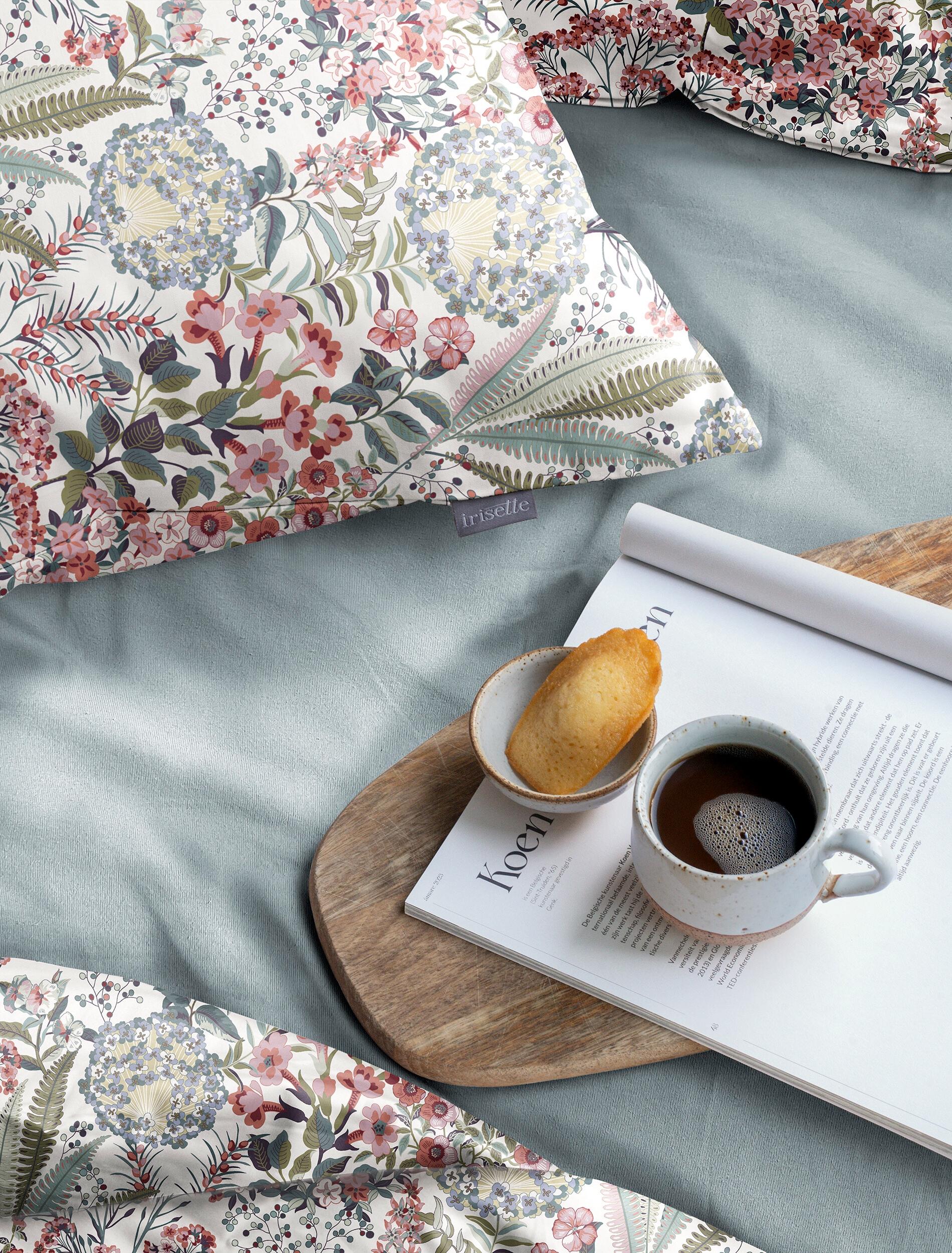 Irisette Bettwäsche »Wave 8673« 2 anschmiegsam und atmungsaktiv, Ganzjahresqualität