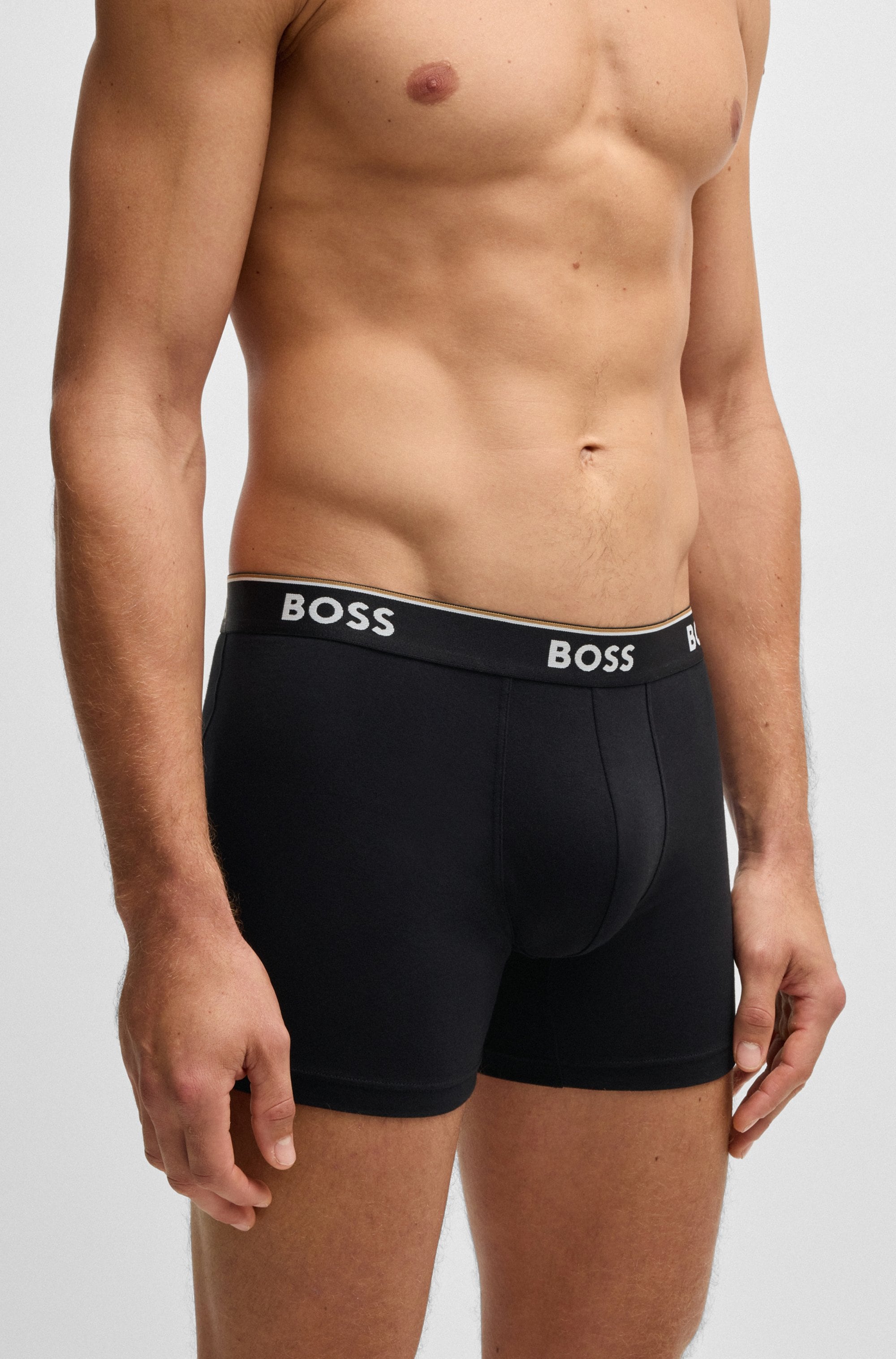 BOSS Boxershorts »BoxerBr 3P Power«, (3 St.)