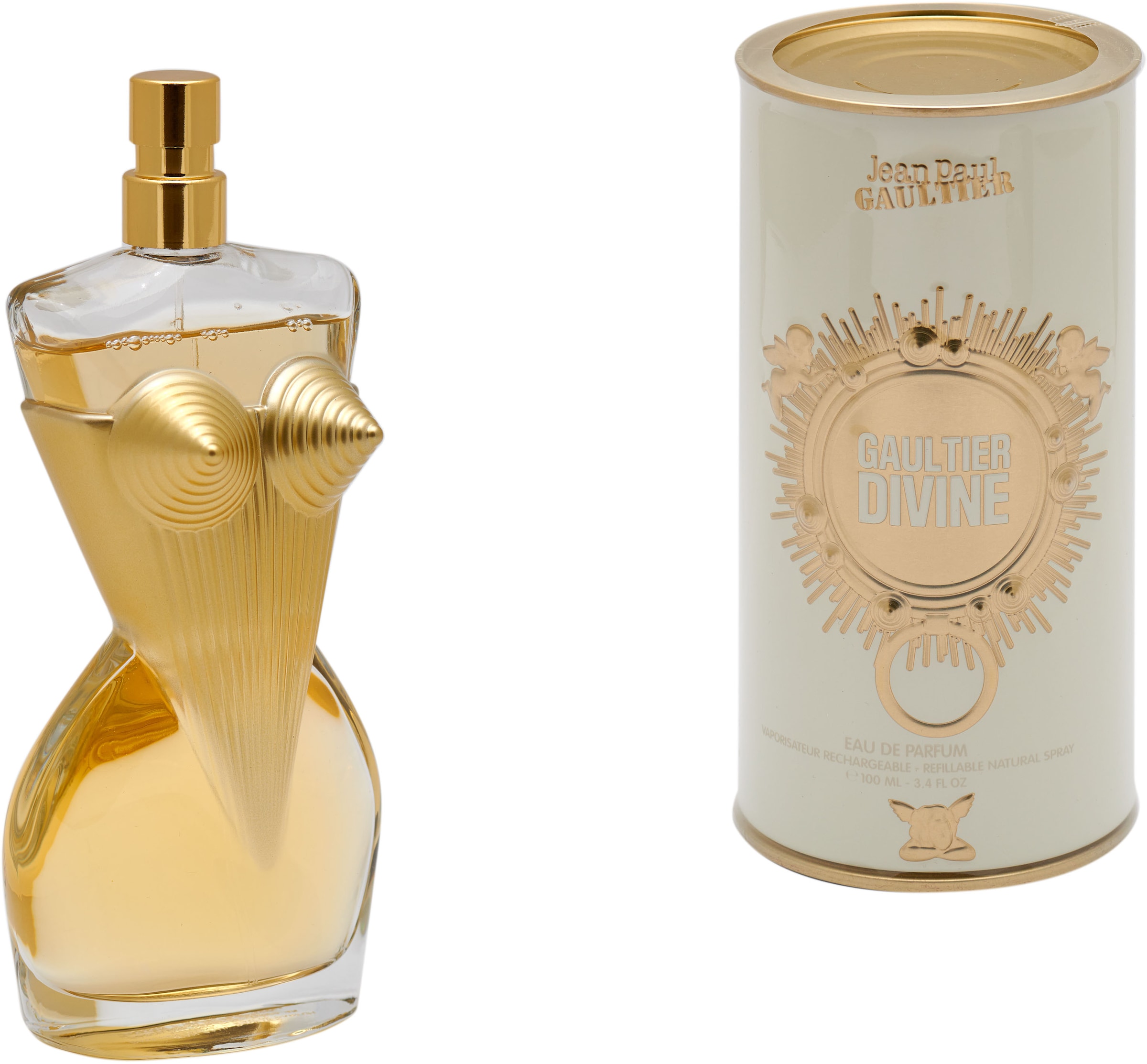 JEAN PAUL GAULTIER Eau de Parfum »DIVINE« EDP mit selbstbewusster Silhouette