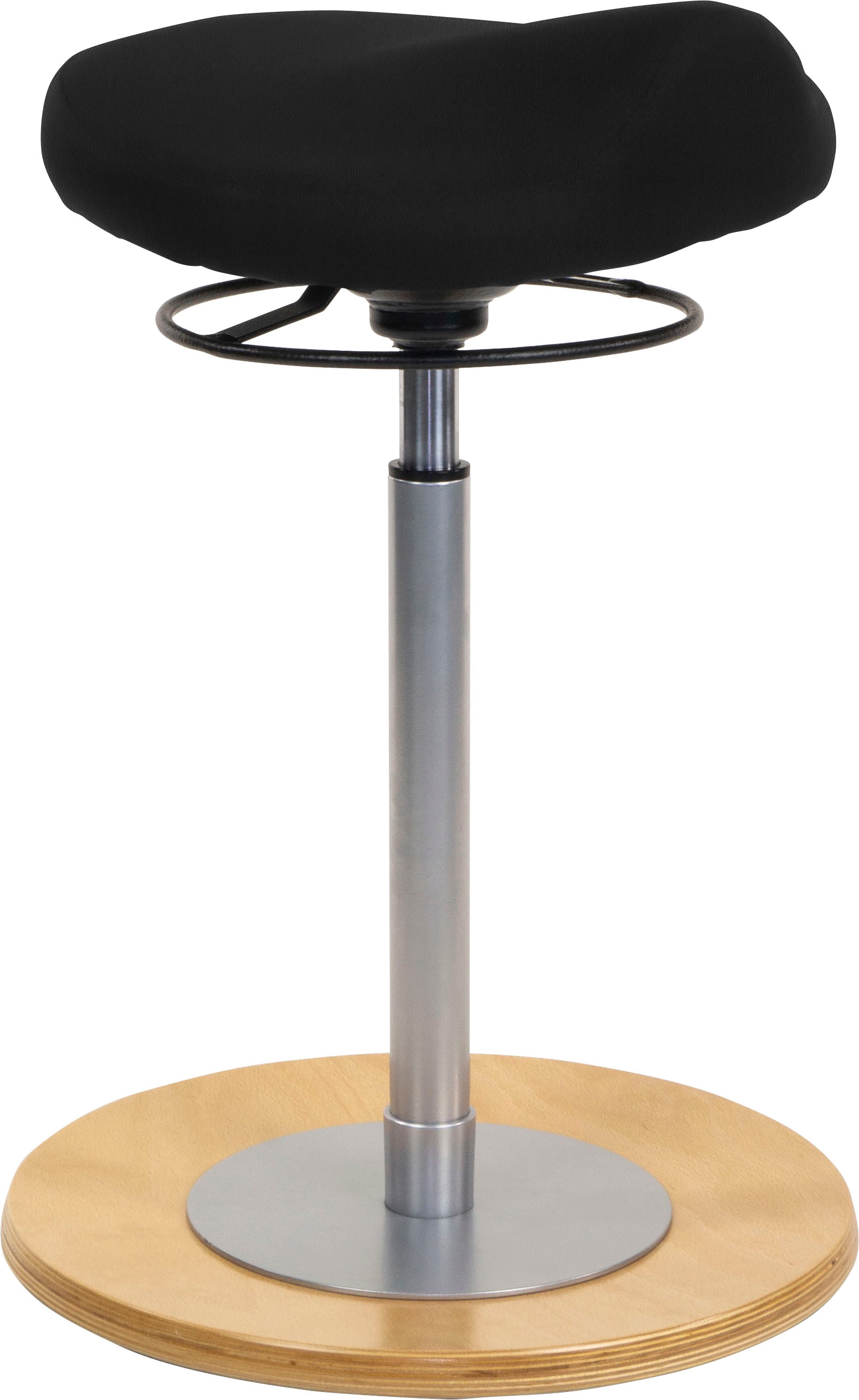 MAYER SITZMÖBEL Sitzhocker »1101« 1 Stk. tlg. Pendelhocker mit ergonomisch geformtem Komfortsitz 1101 Brillantschwarz